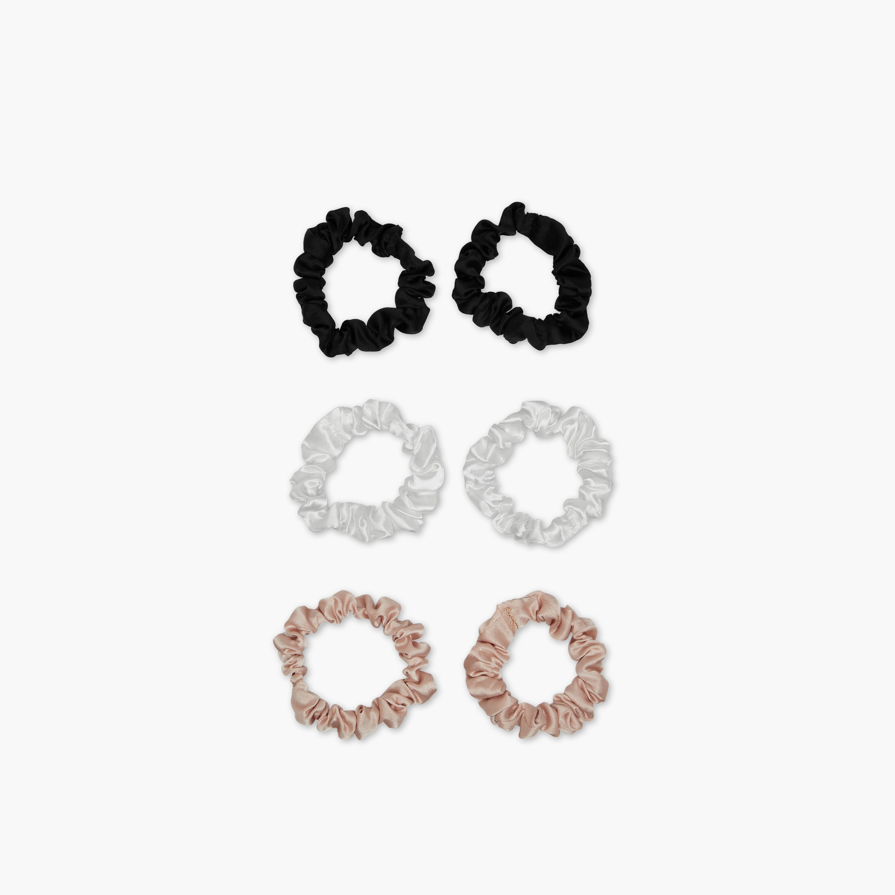 Solid Hair Scrunchie - Set of 6-women-hairaccessories-scrunchies-image-2