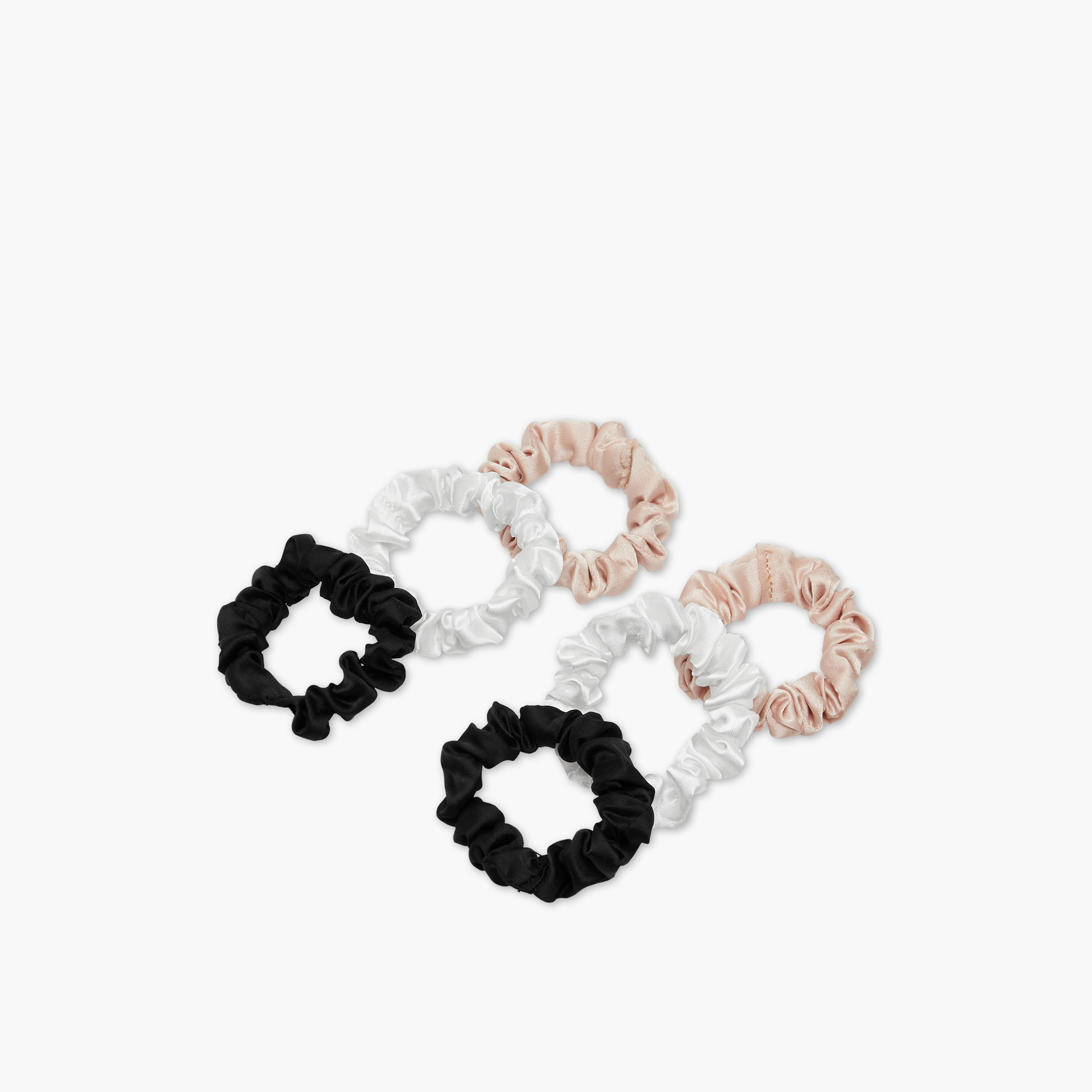Solid Hair Scrunchie - Set of 6-women-hairaccessories-scrunchies-image-3