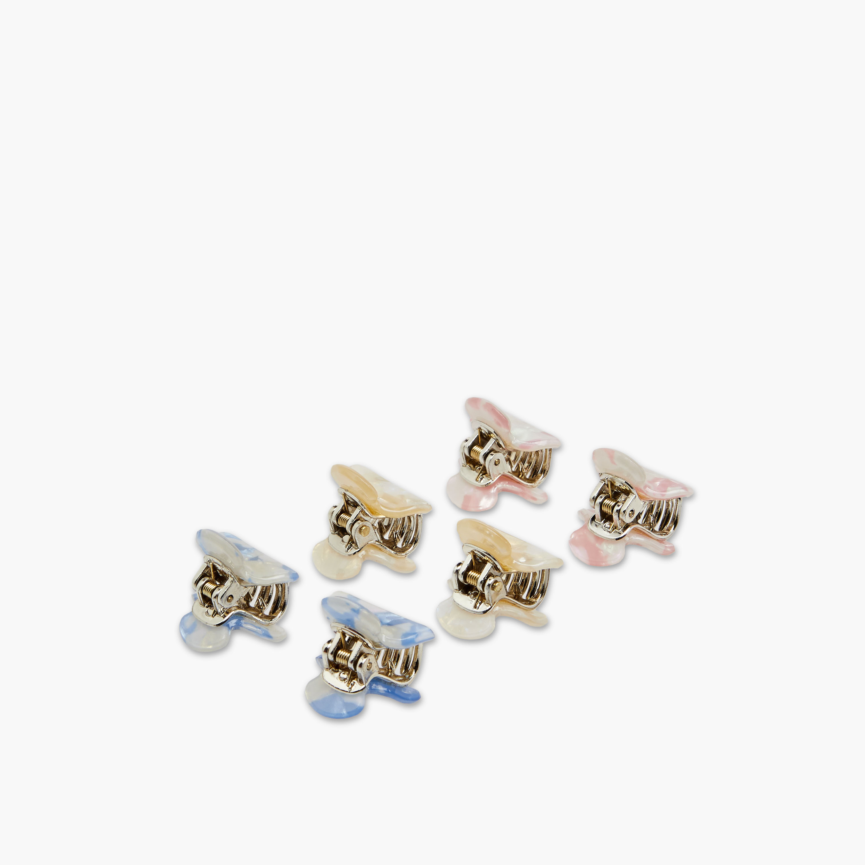 طقم مشابك شعر 6 قطع بطبعات-women-hairaccessories-clamps-image-5