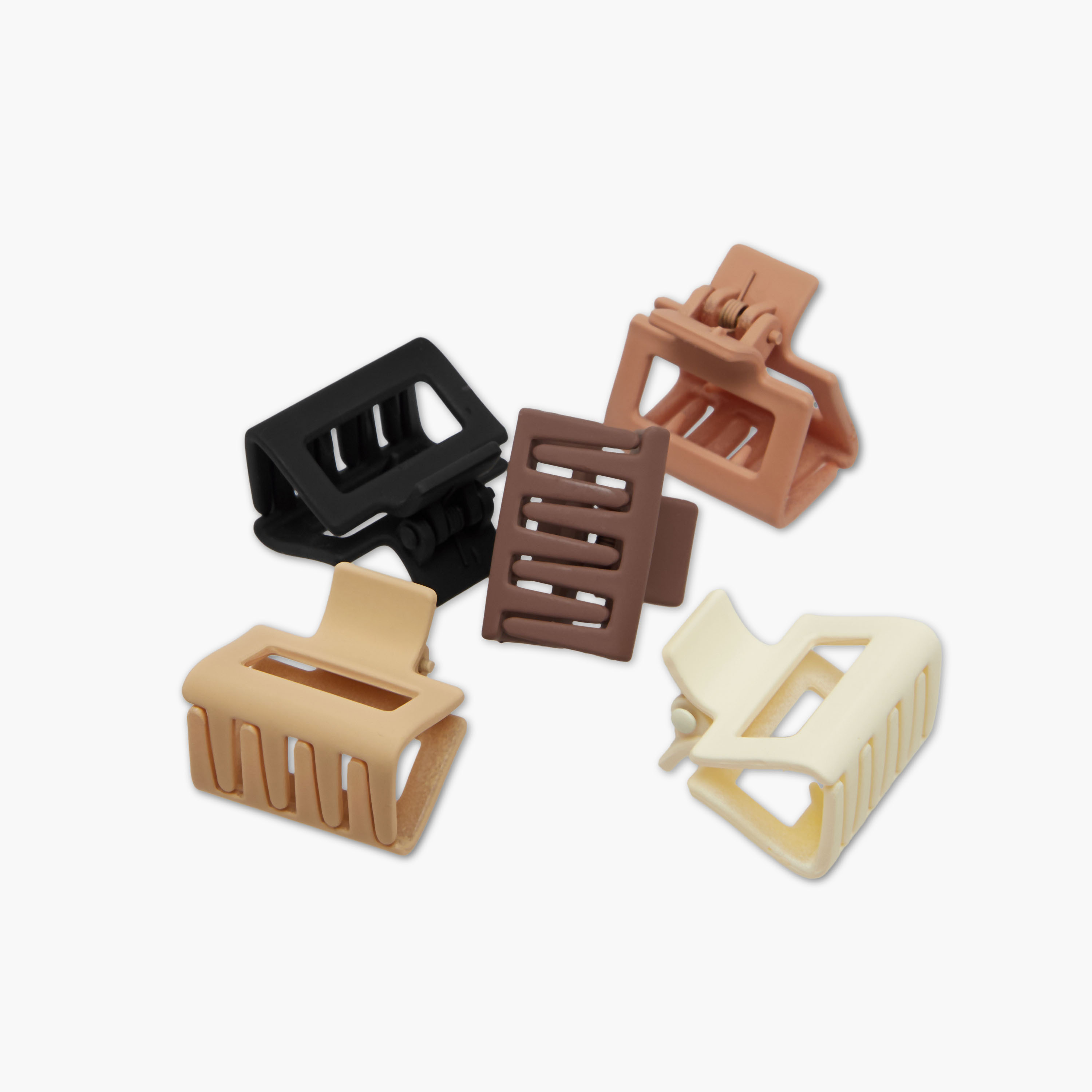 مشابك شعر سادة - طقم من 10 قطع-women-hairaccessories-clamps-image-8