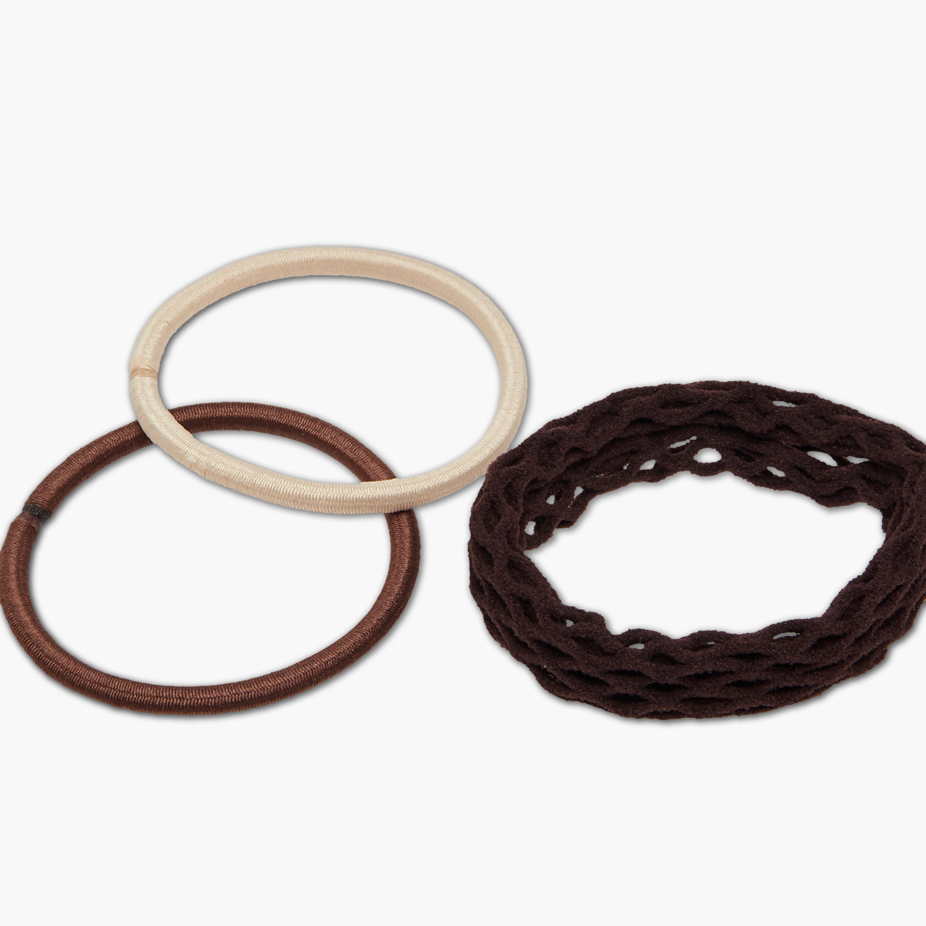 Solid Hair Tie - Set of 8-women-hairaccessories-bands-image-6