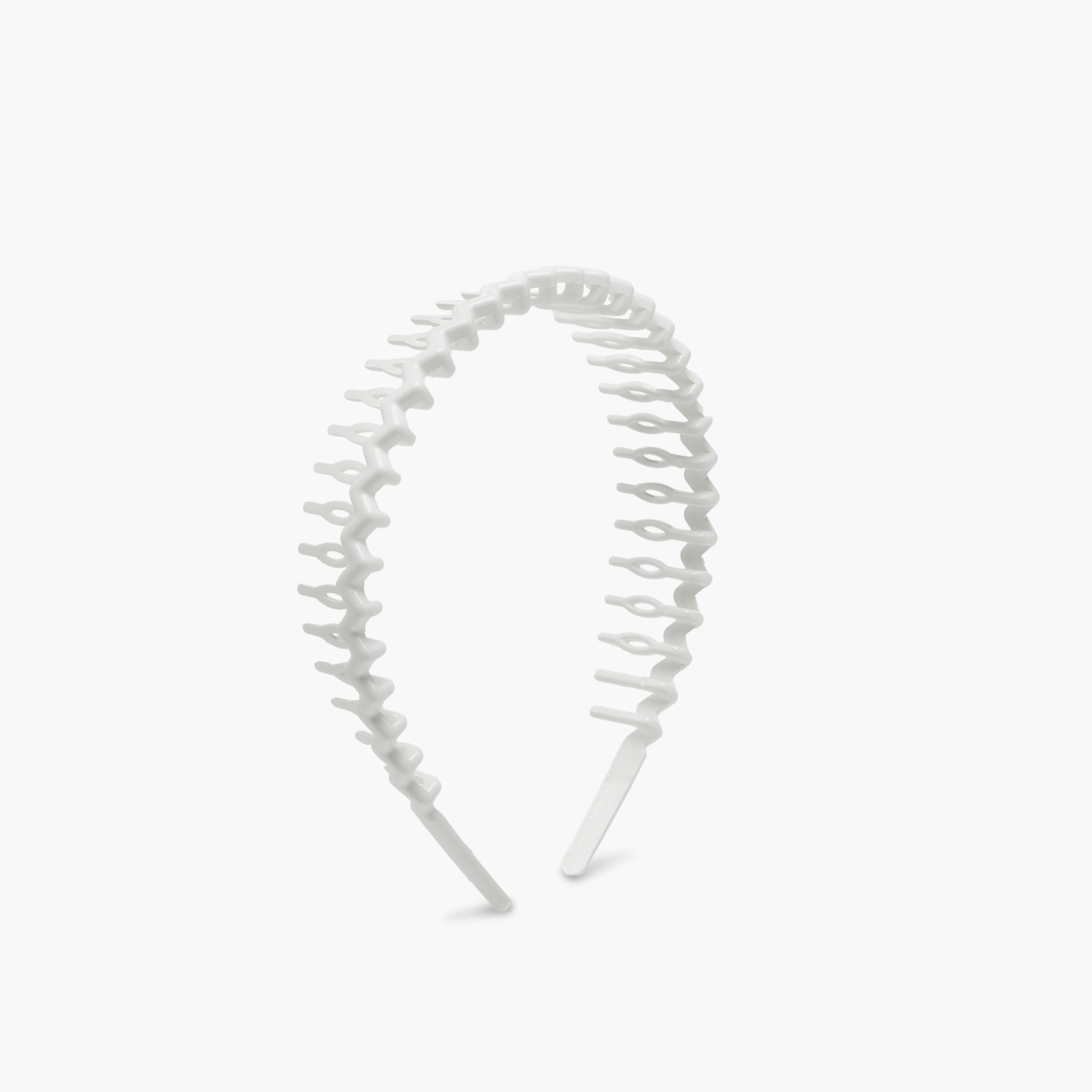طوق شعر متعرج سادة - طقم من 5 قطع-women-hairaccessories-bands-image-4
