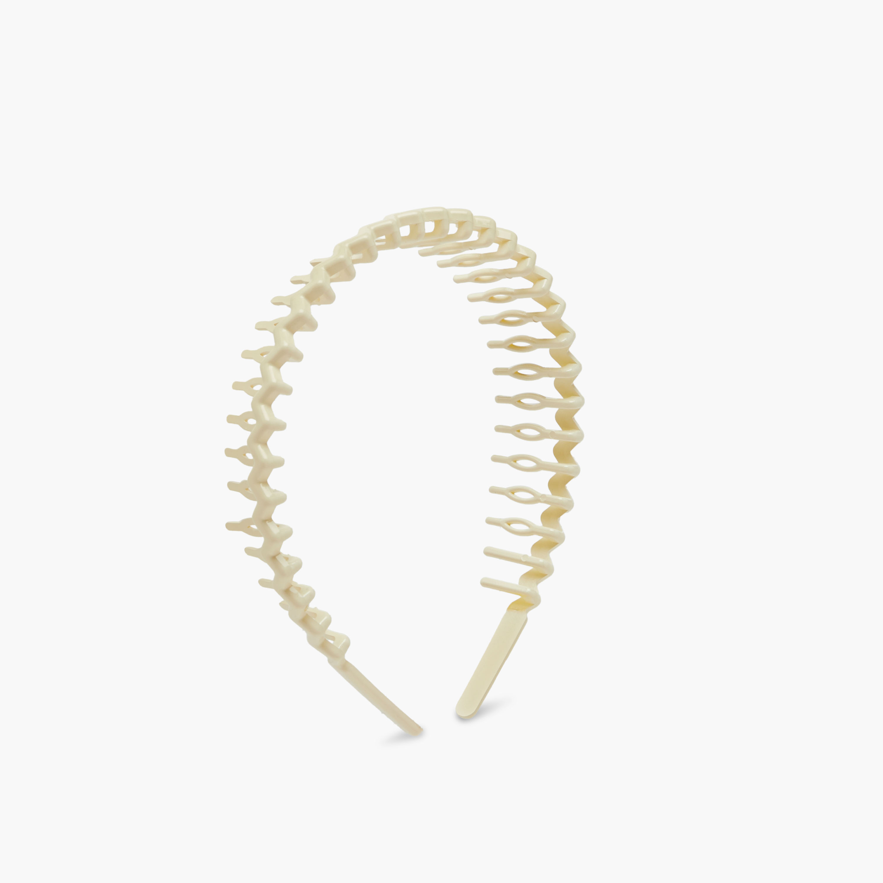 طوق شعر متعرج سادة - طقم من 5 قطع-women-hairaccessories-bands-image-5