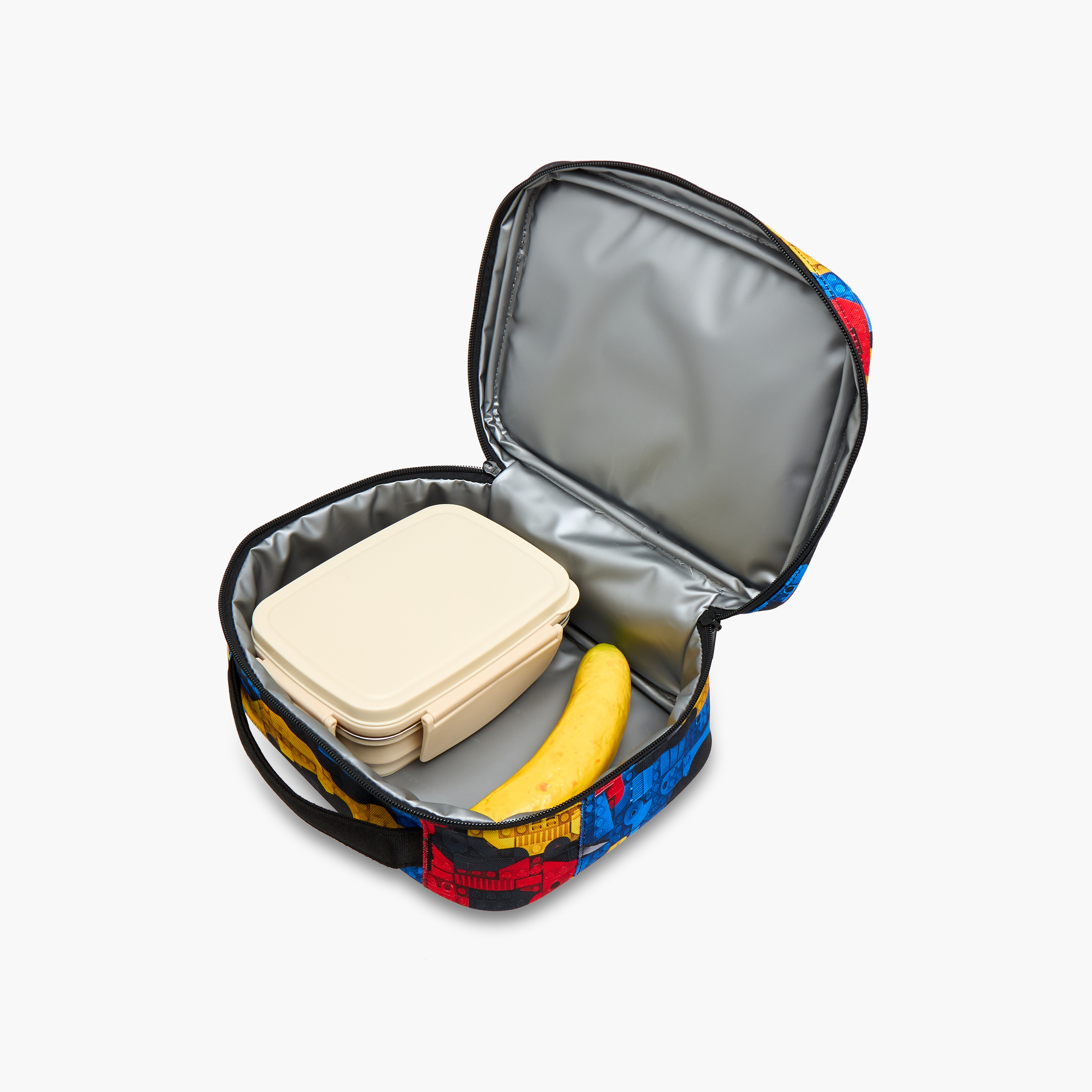 Herschel Supply Co Lego Print Lunch Bag with Zip Closure-school-lunchessentials-lunchbags-image-9
