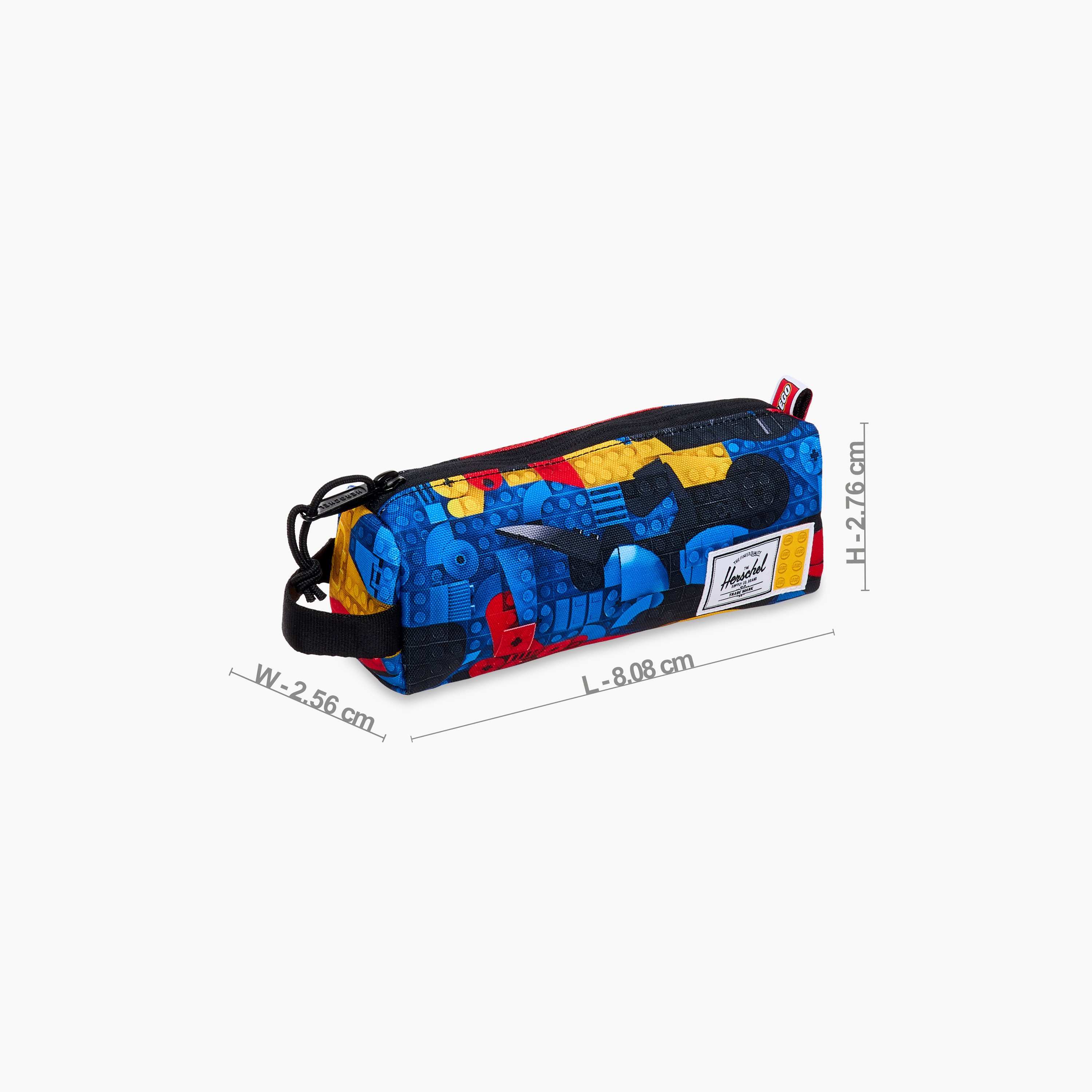 Herschel Supply Co Lego Print Pencil Pouch with Zip Closure-school-stationery-pencilcases-image-2