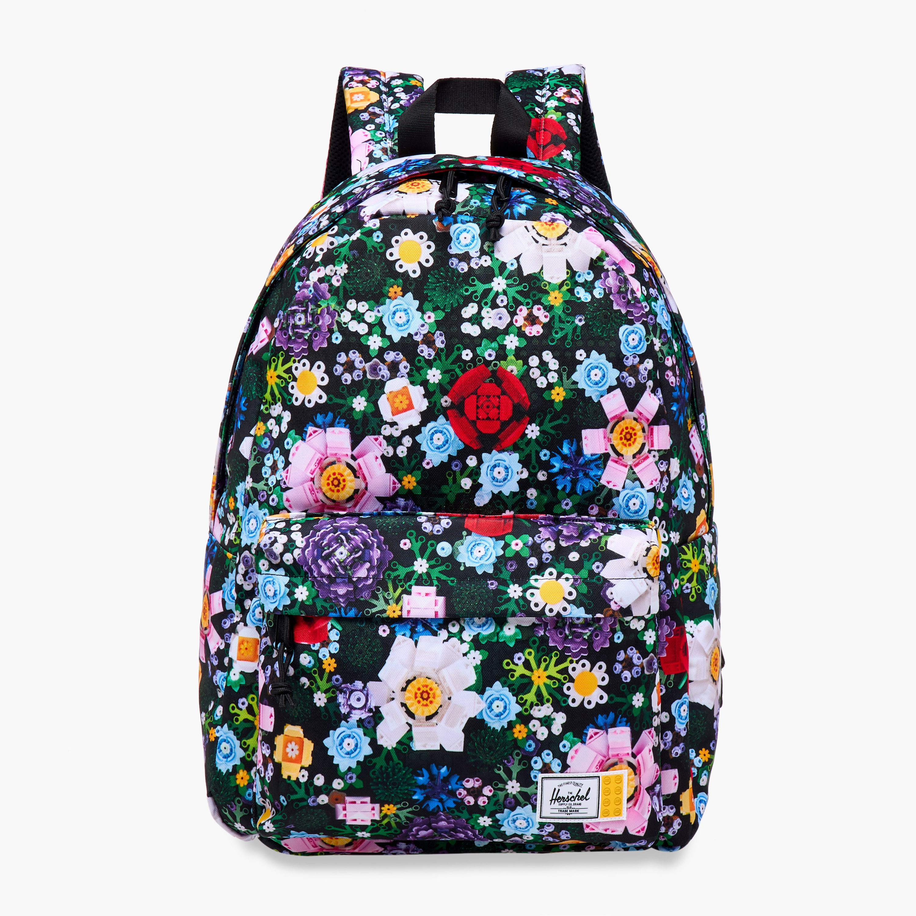 Herschel Supply Co Floral Print Backpack with Adjustable Straps and Zip Closure - 18x13x7 cms-promo_LS20_OMN-image-1