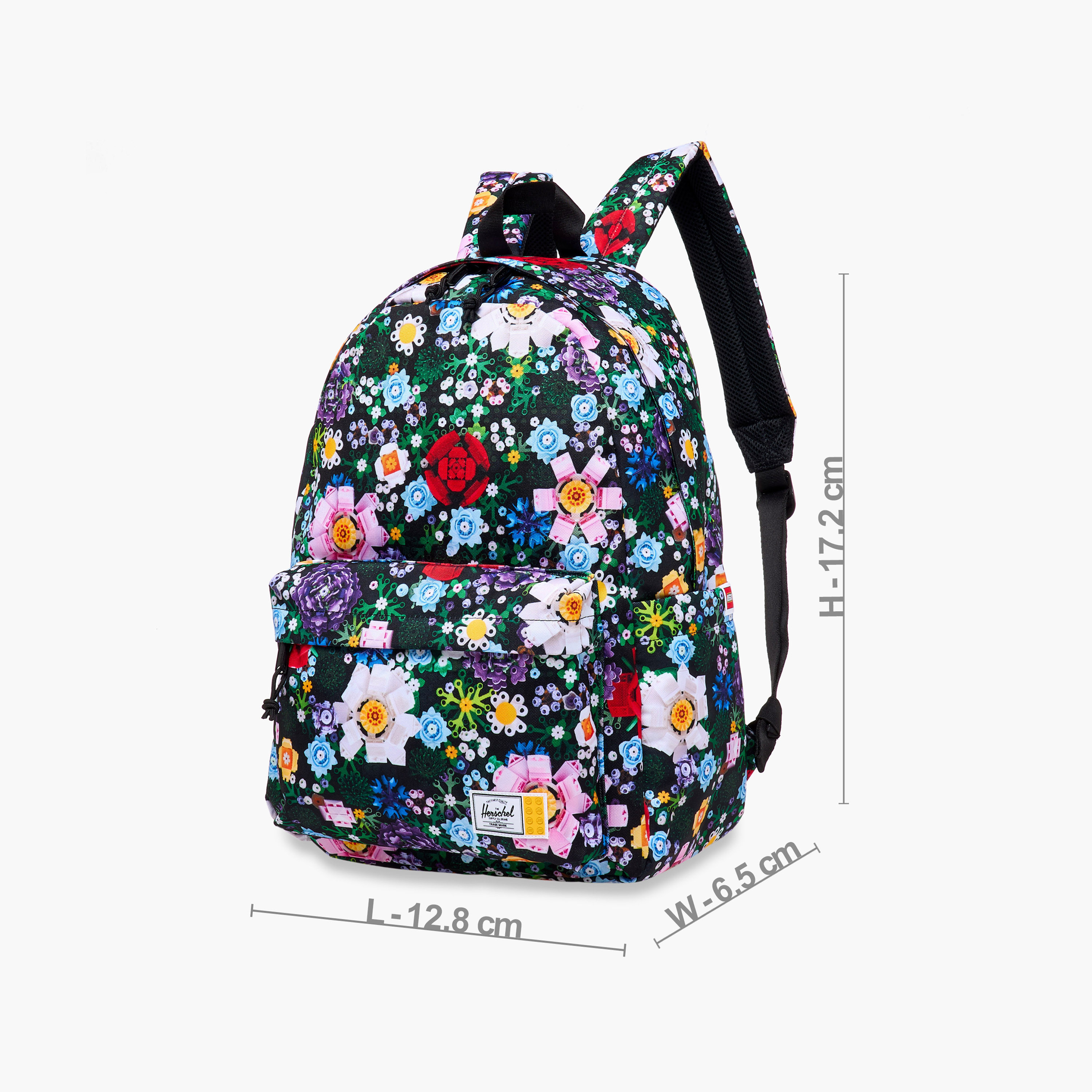 Herschel Supply Co Floral Print Backpack with Adjustable Straps and Zip Closure - 18x13x7 cms-promo_LS20_OMN-image-2