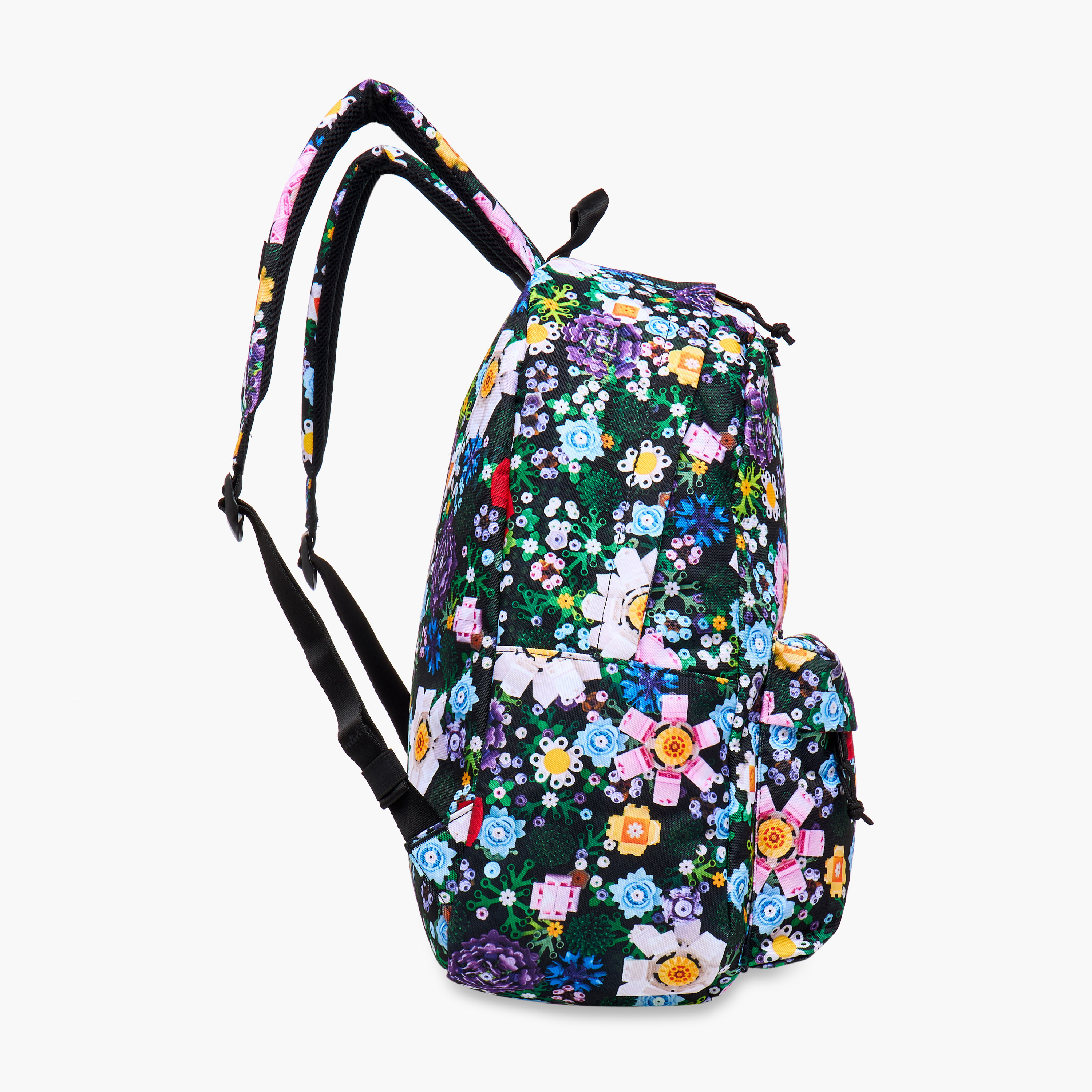 Herschel Supply Co Floral Print Backpack with Adjustable Straps and Zip Closure - 18x13x7 cms-promo_LS20_OMN-image-3