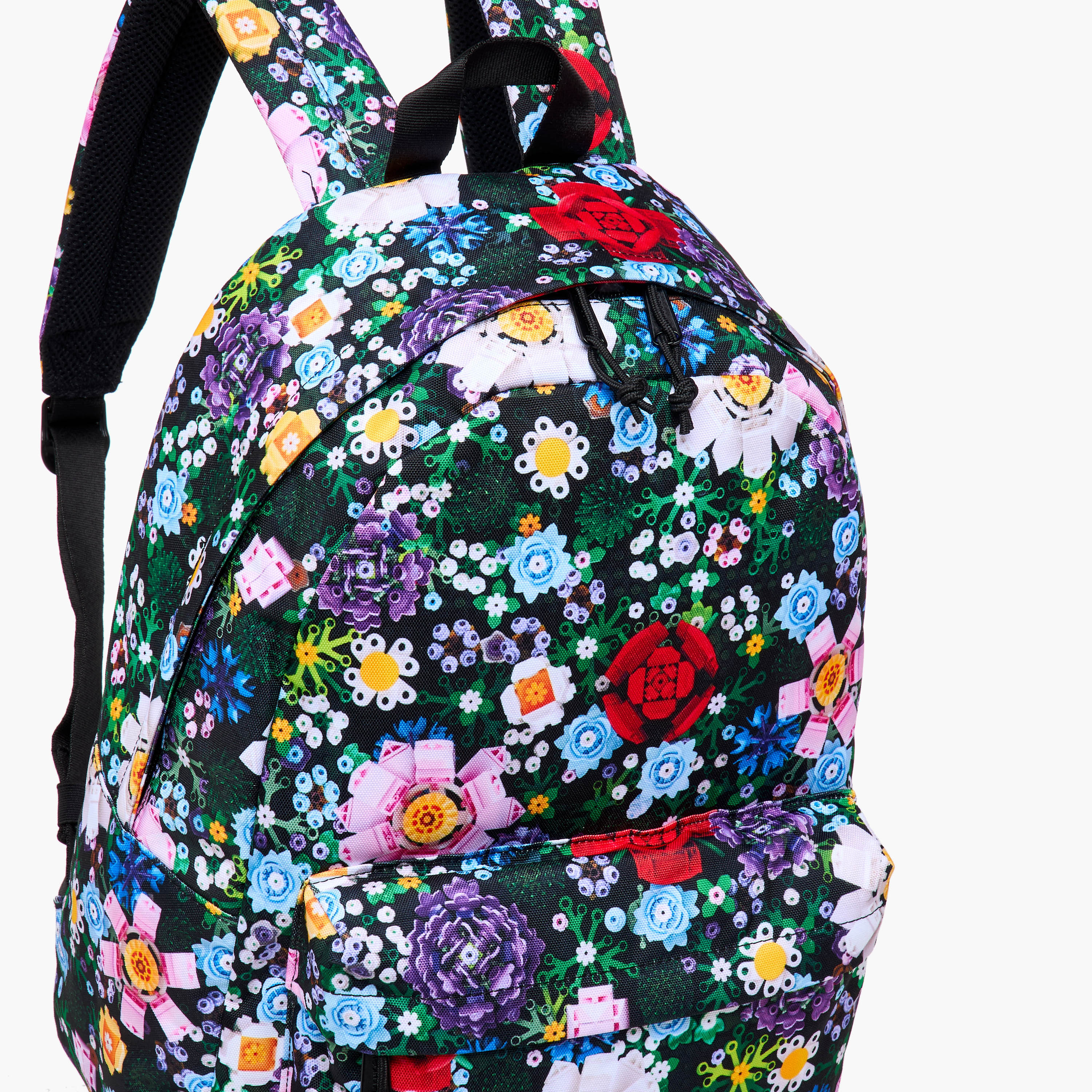 Herschel Supply Co Floral Print Backpack with Adjustable Straps and Zip Closure - 18x13x7 cms-promo_LS20_OMN-image-7