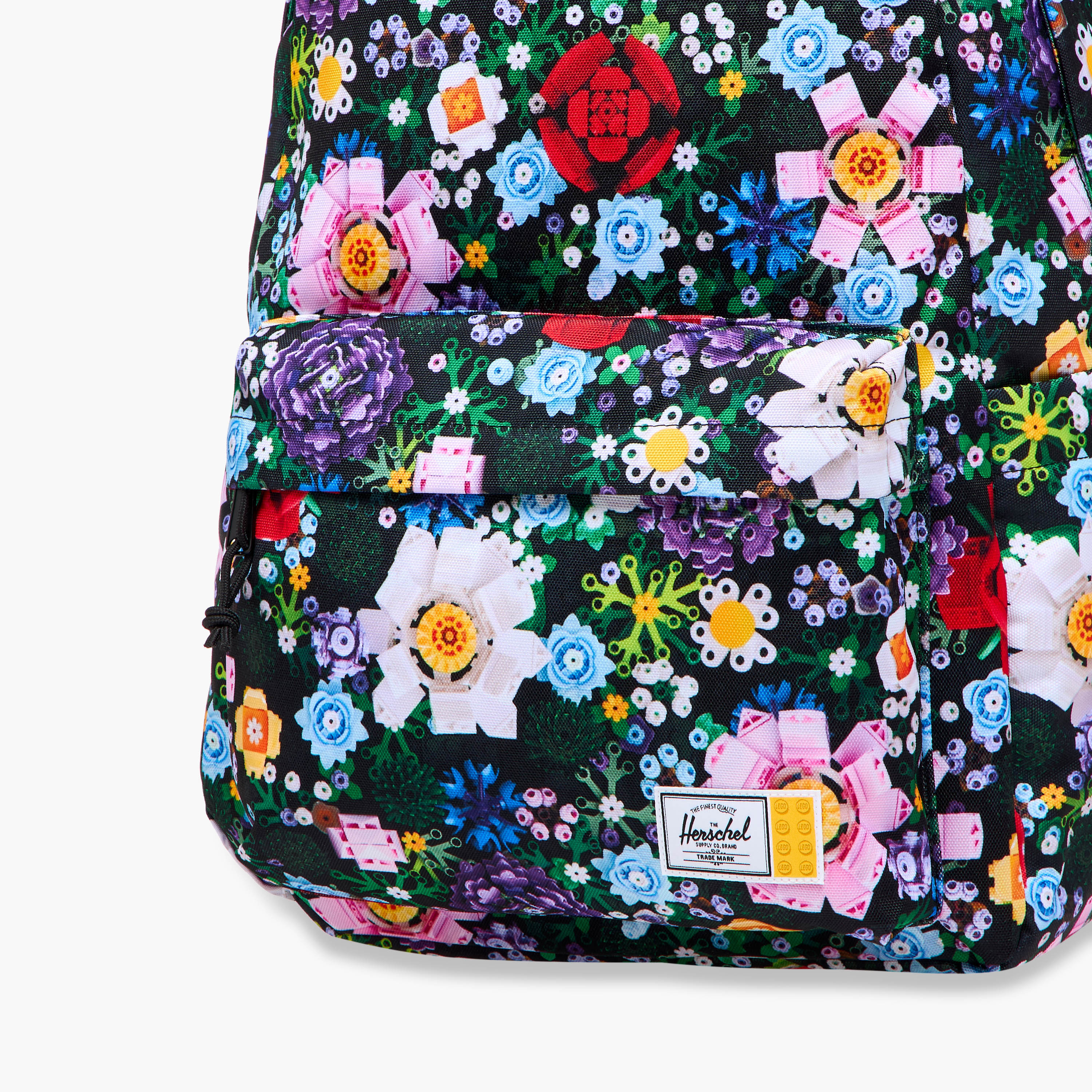 Herschel Supply Co Floral Print Backpack with Adjustable Straps and Zip Closure - 18x13x7 cms-promo_LS20_OMN-image-8