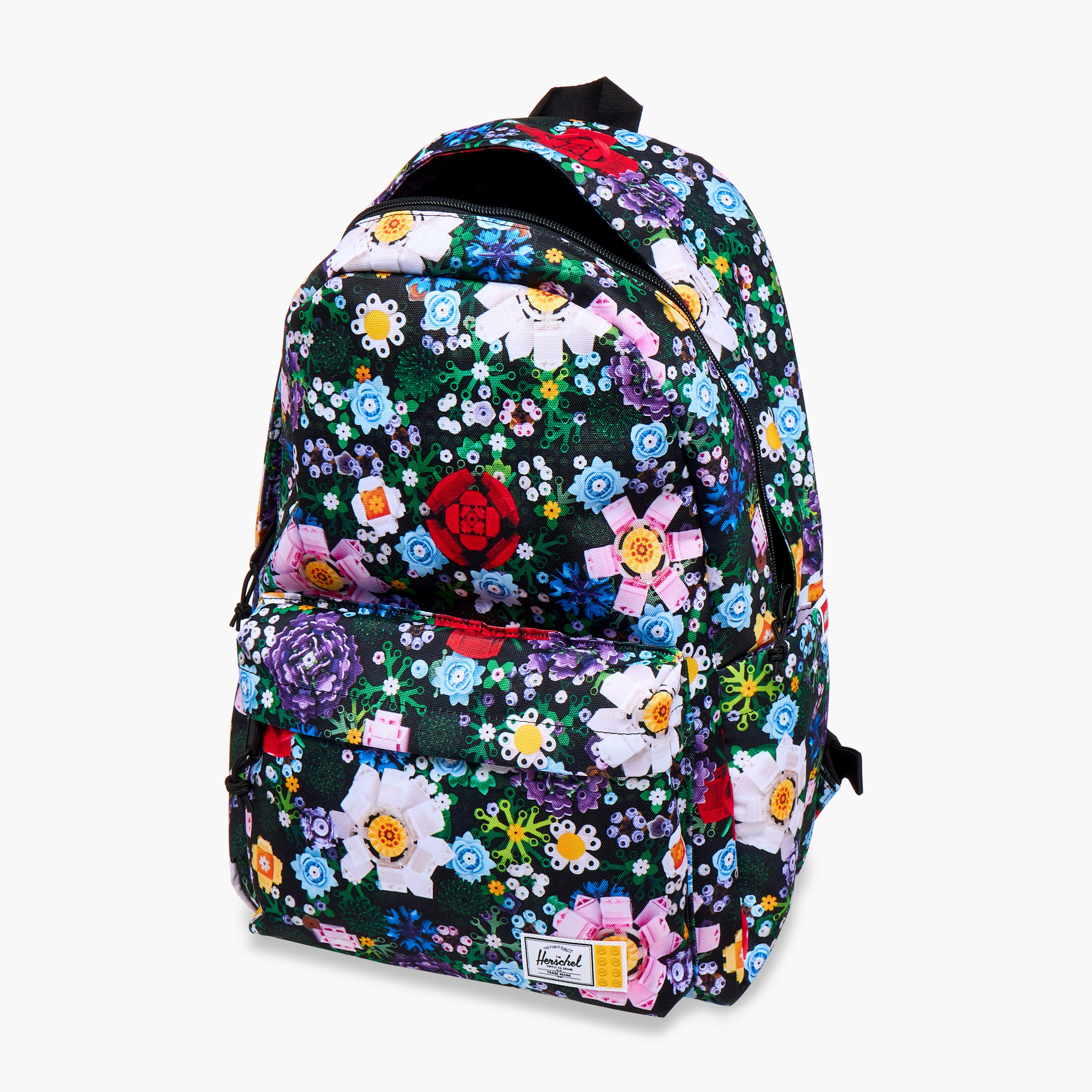 Herschel Supply Co Floral Print Backpack with Adjustable Straps and Zip Closure - 18x13x7 cms-promo_LS20_OMN-image-9