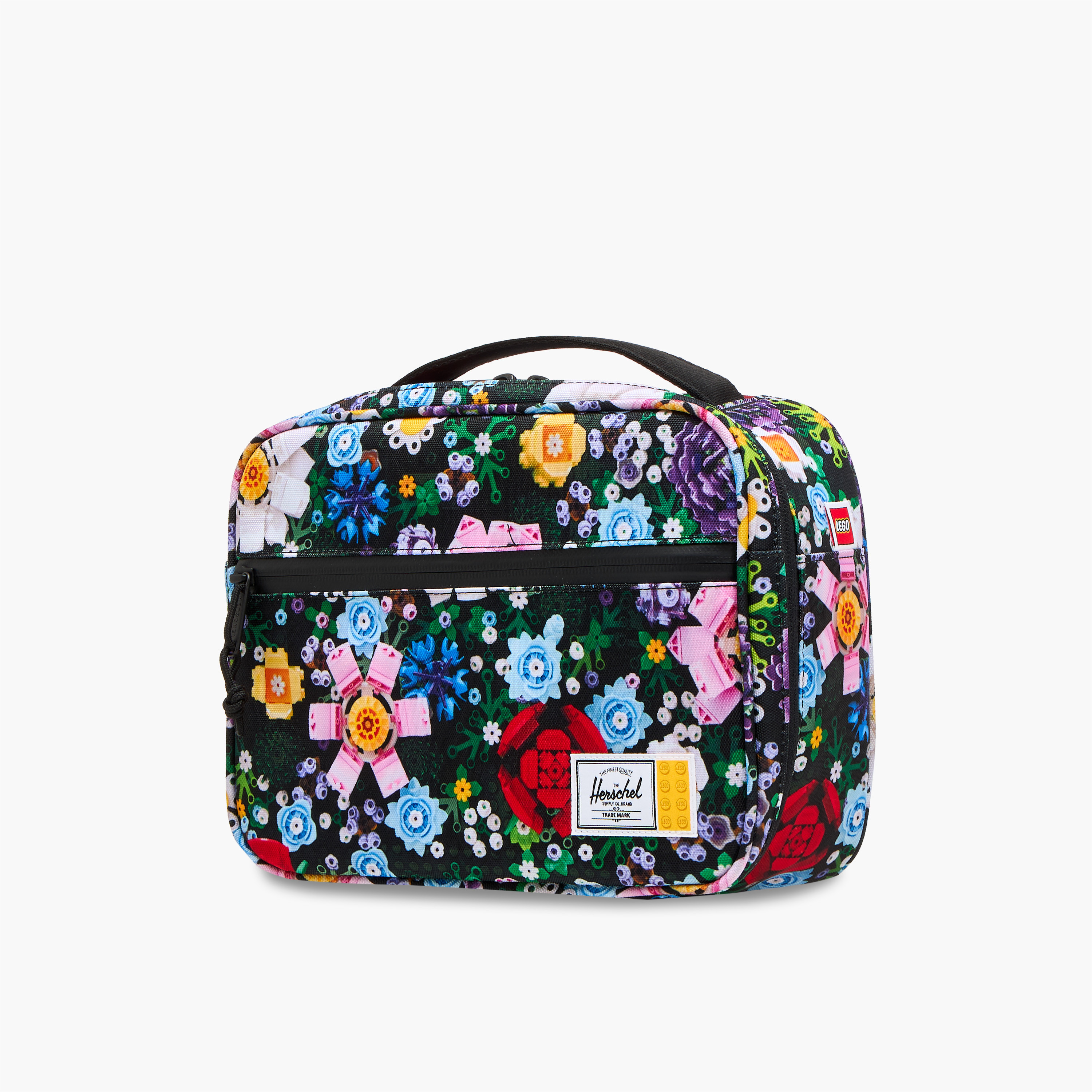Herschel Supply Co Lego Print Lunch Bag with Zip Closure-school-lunchessentials-lunchbags-image-2
