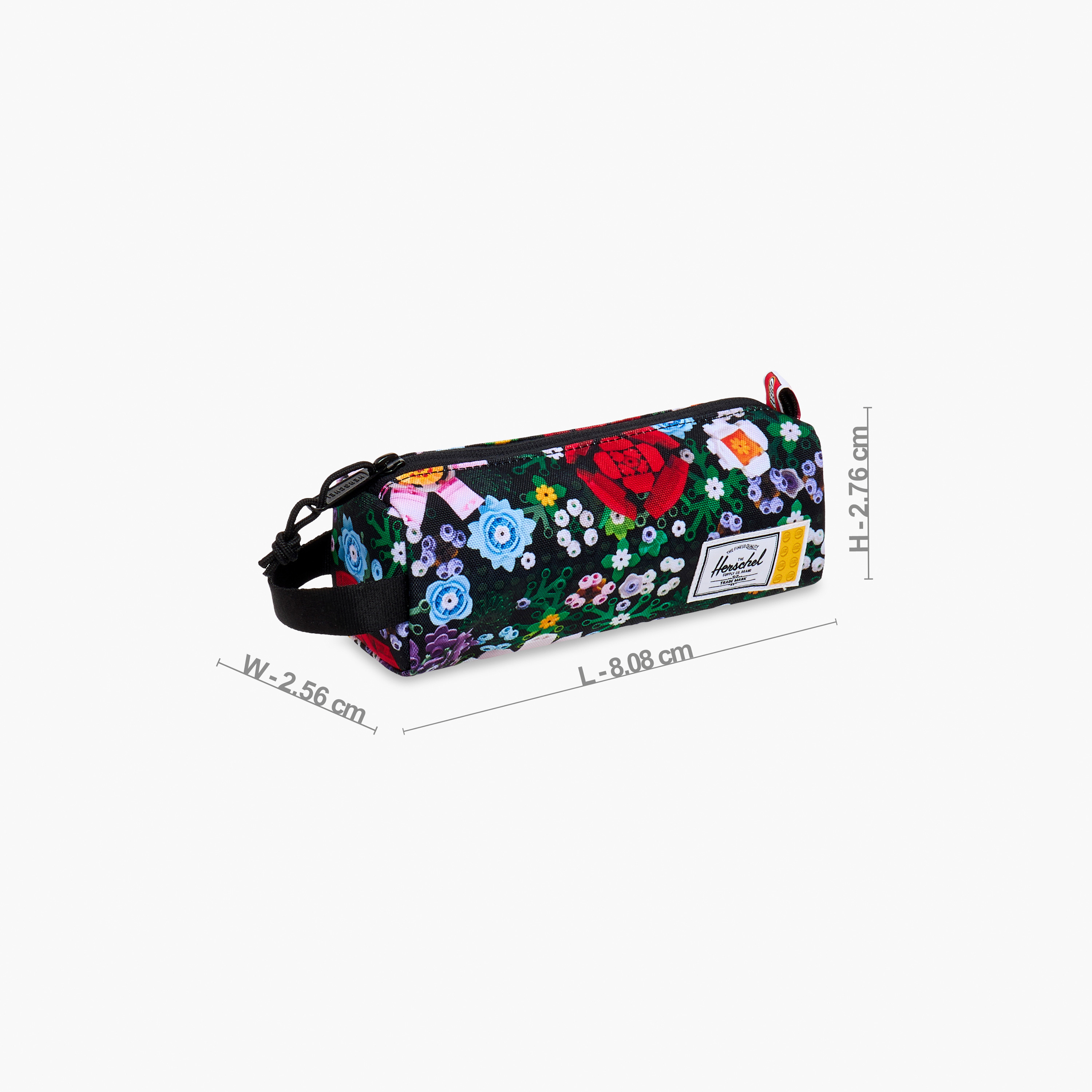 Herschel Supply Co Lego Settlement Print Pencil Pouch with Zip Closure-school-stationery-pencilcases-image-2