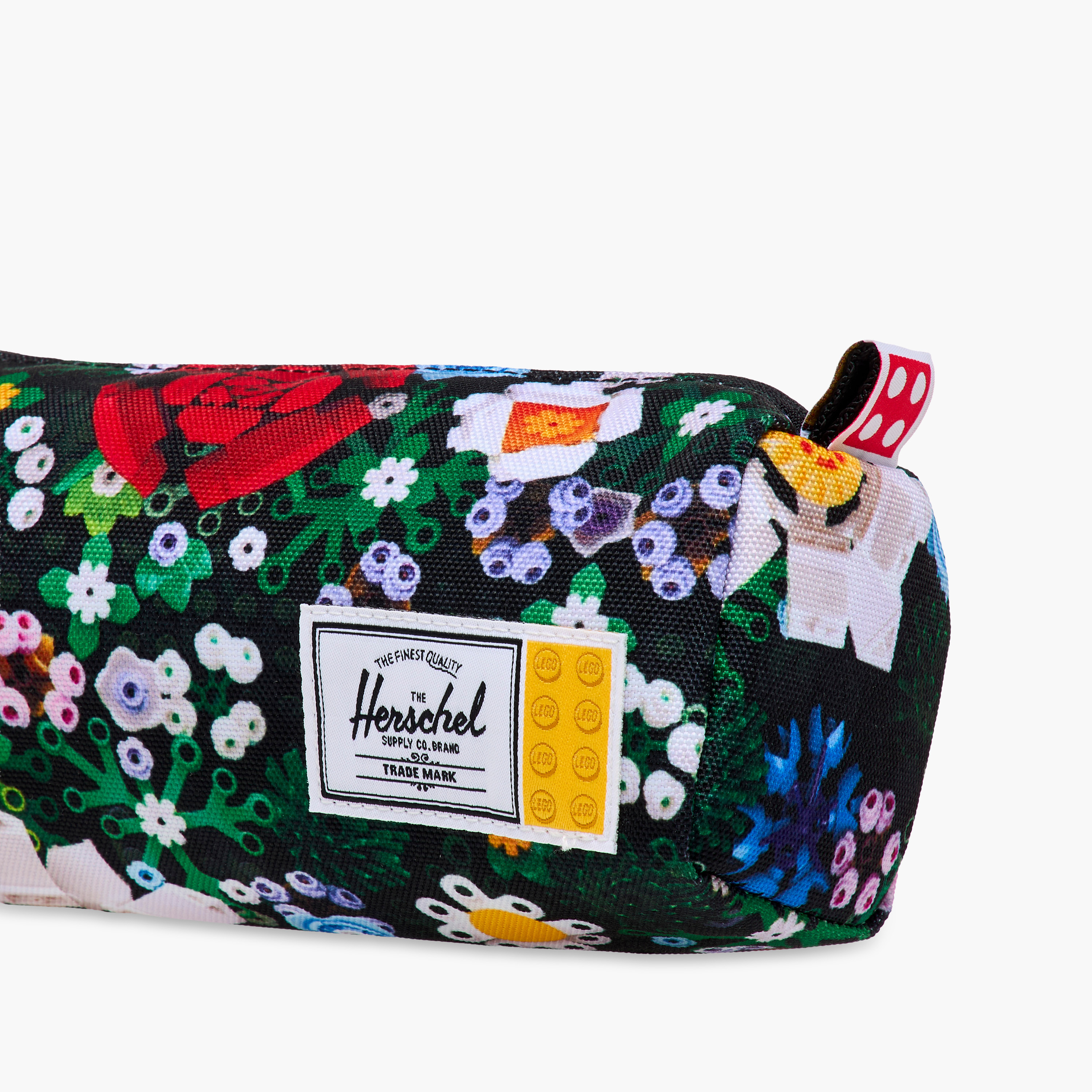 Herschel Supply Co Lego Settlement Print Pencil Pouch with Zip Closure-school-stationery-pencilcases-image-7