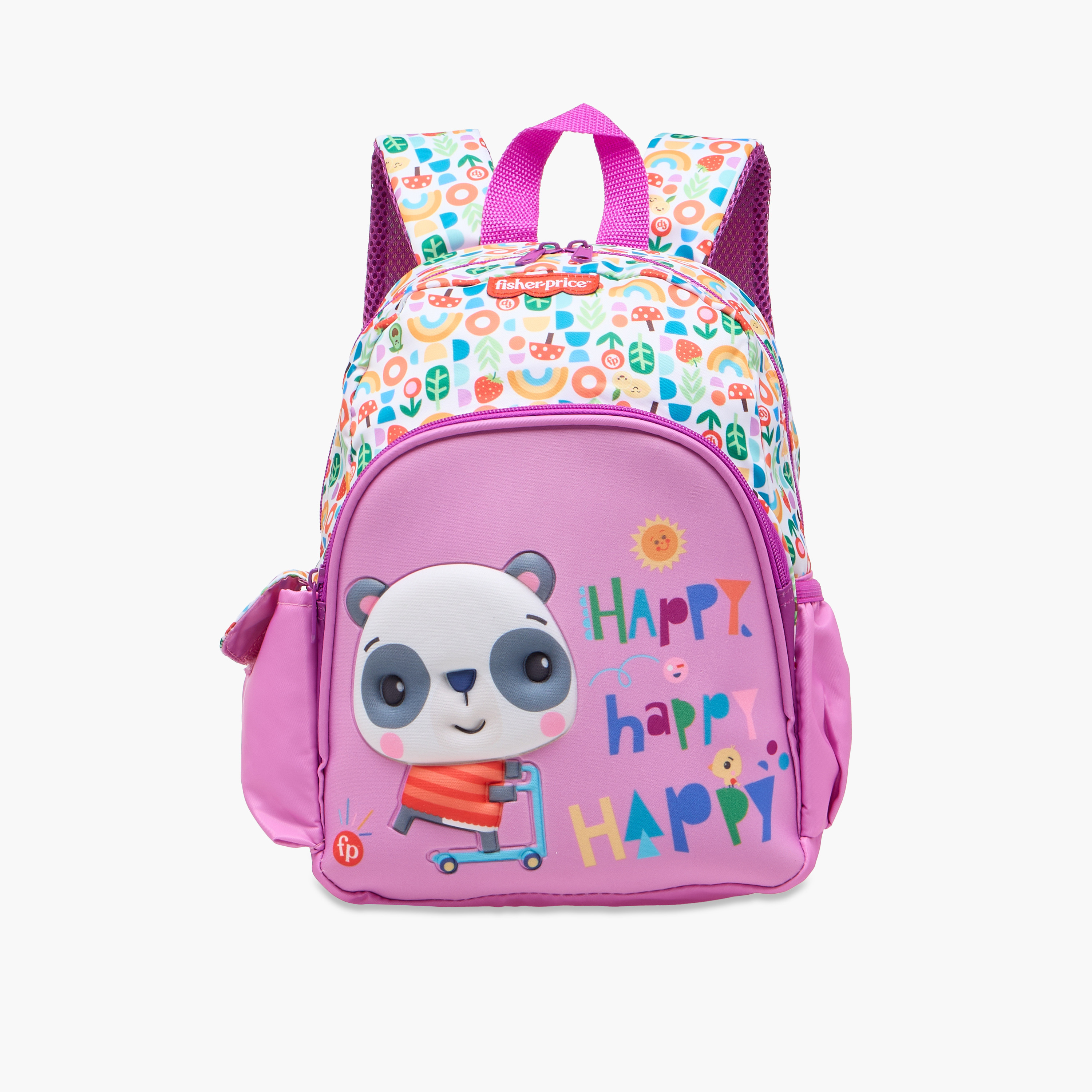 شنطة ظهر بطبعات وحمالات قابلة للتعديل وسحاب إغلاق من فيشر برايس-school-bagsandbackpacks-backpacks-image-1