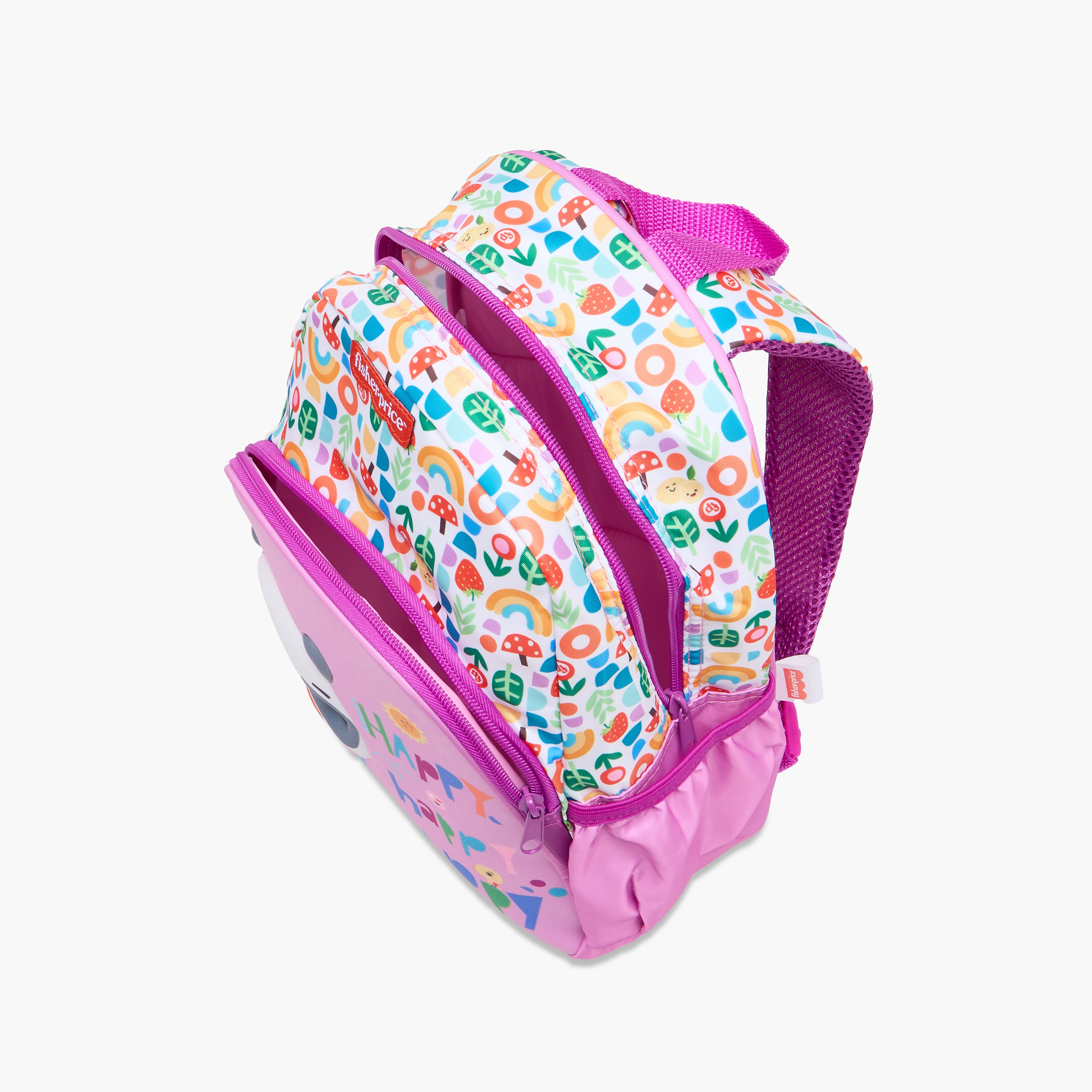 شنطة ظهر بطبعات وحمالات قابلة للتعديل وسحاب إغلاق من فيشر برايس-school-bagsandbackpacks-backpacks-image-9
