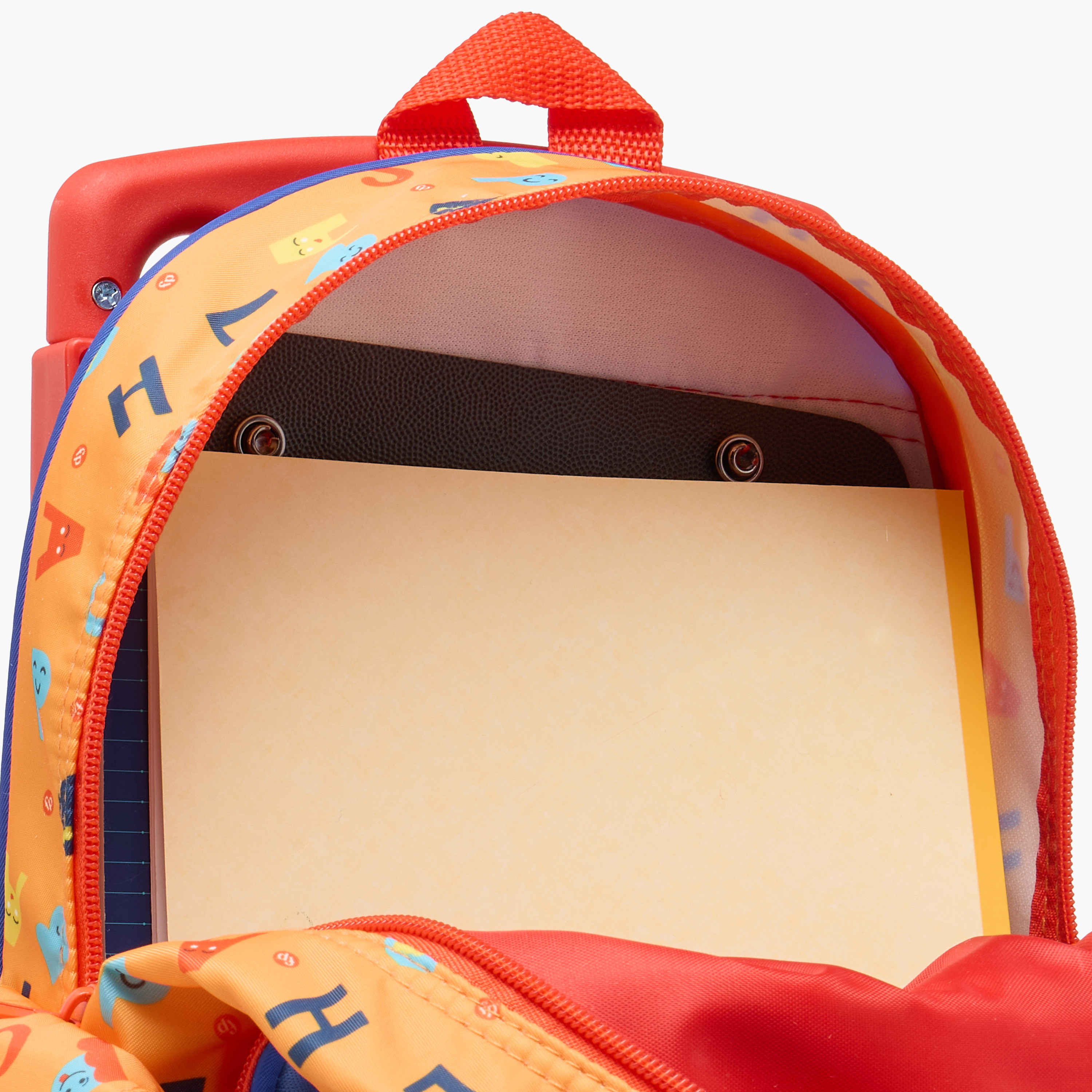 شنطة ظهر ترولي بطبعات بمقبض قابل للسحب وسحاب إغلاق من فيشر-برايس - 12 بوصة-school-bagsandbackpacks-trolleybags-image-15