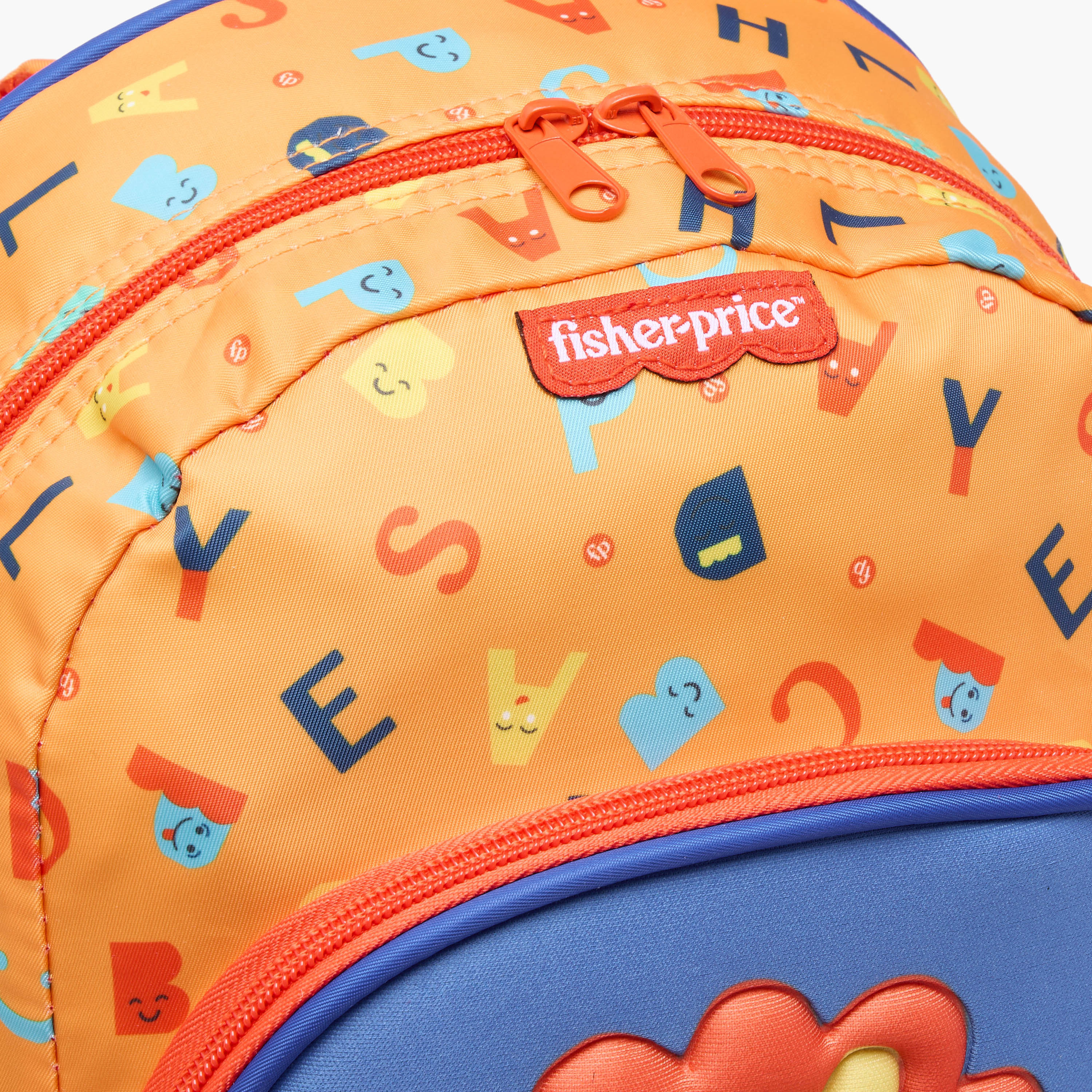 شنطة ظهر ترولي بطبعات بمقبض قابل للسحب وسحاب إغلاق من فيشر-برايس - 12 بوصة-school-bagsandbackpacks-trolleybags-image-9