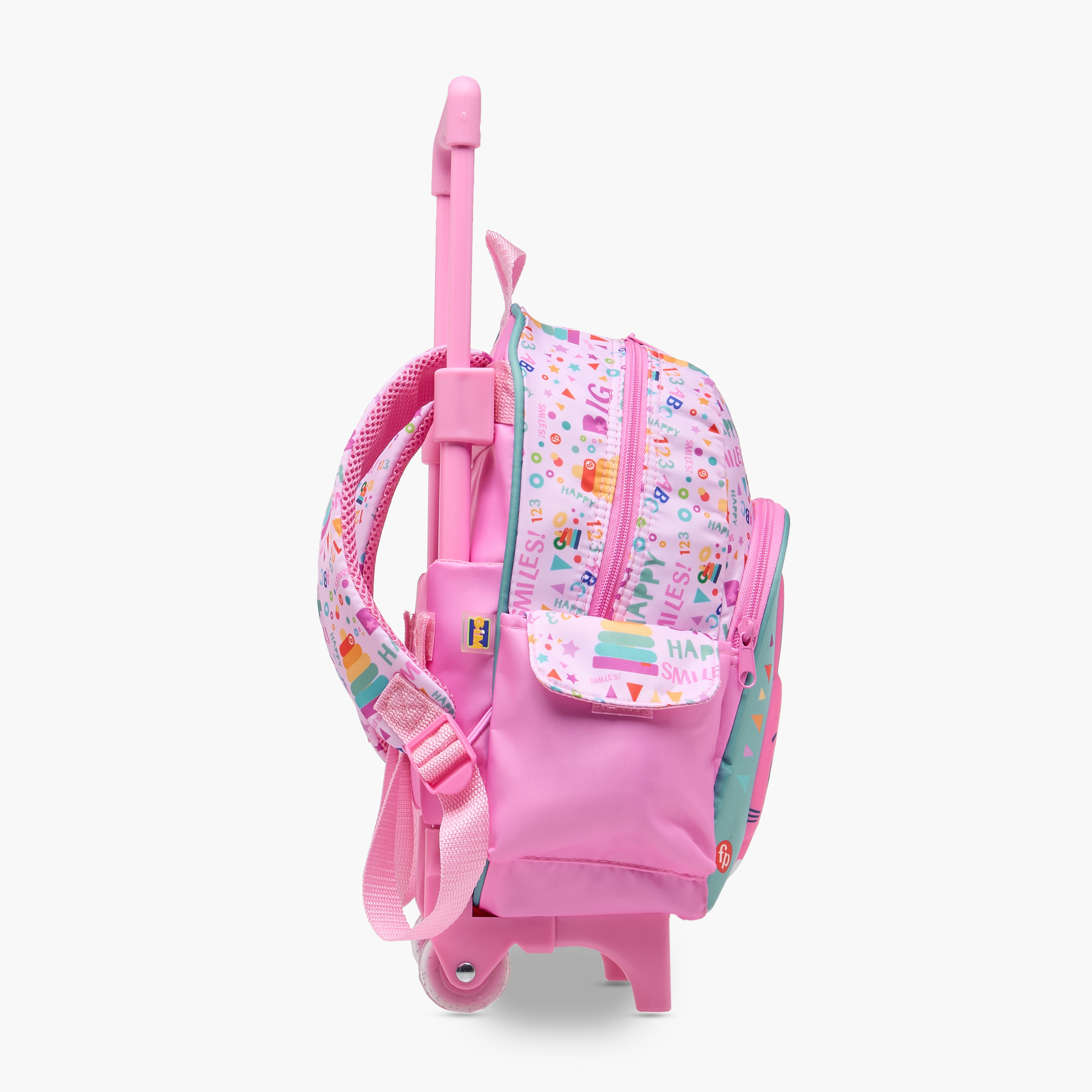 شنطة ظهر ترولي بطبعات ومقبض قابل للسحب وسحاب إغلاق من فيشر-برايس - 12 بوصة-school-bagsandbackpacks-trolleybags-image-3
