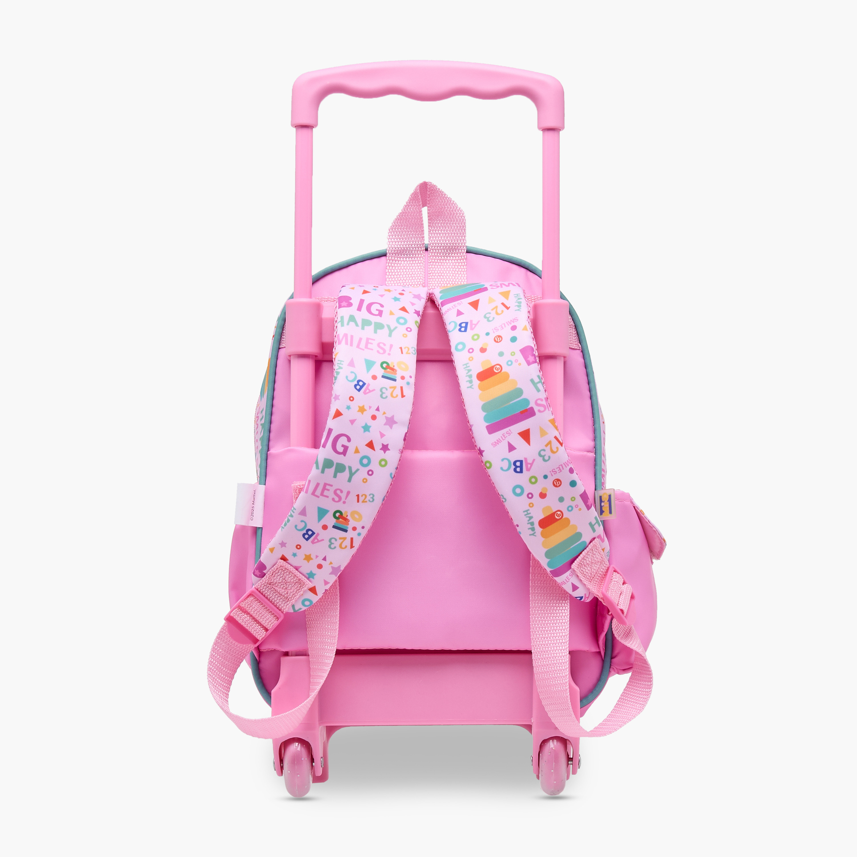 شنطة ظهر ترولي بطبعات ومقبض قابل للسحب وسحاب إغلاق من فيشر-برايس - 12 بوصة-school-bagsandbackpacks-trolleybags-image-5