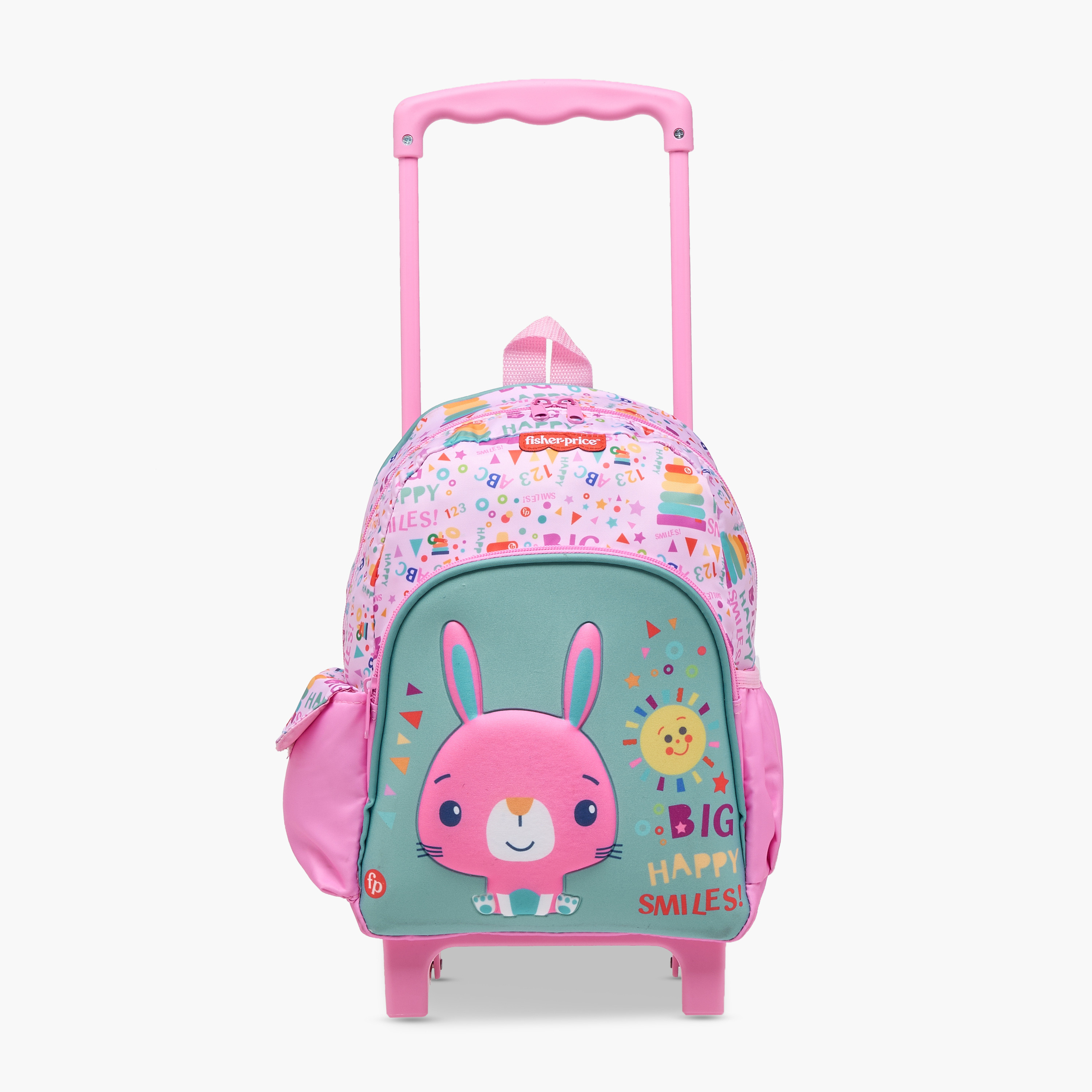 شنطة ظهر ترولي بطبعات ومقبض قابل للسحب وسحاب إغلاق من فيشر-برايس - 12 بوصة-school-bagsandbackpacks-trolleybags-image-7