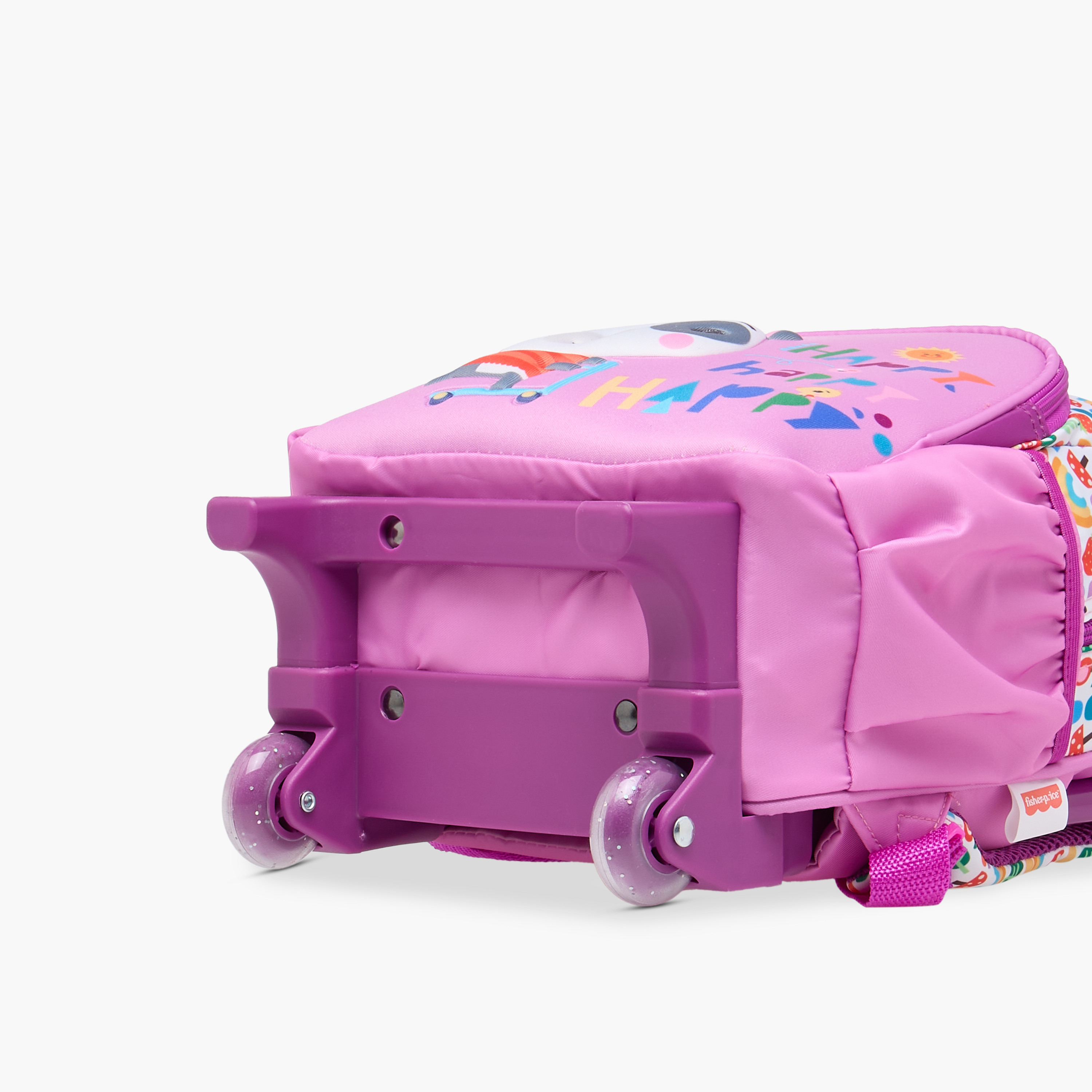 Fisher-Price Printed Trolley Backpack with Retractable Handle and Zip Closure-school-bagsandbackpacks-trolleybags-image-11