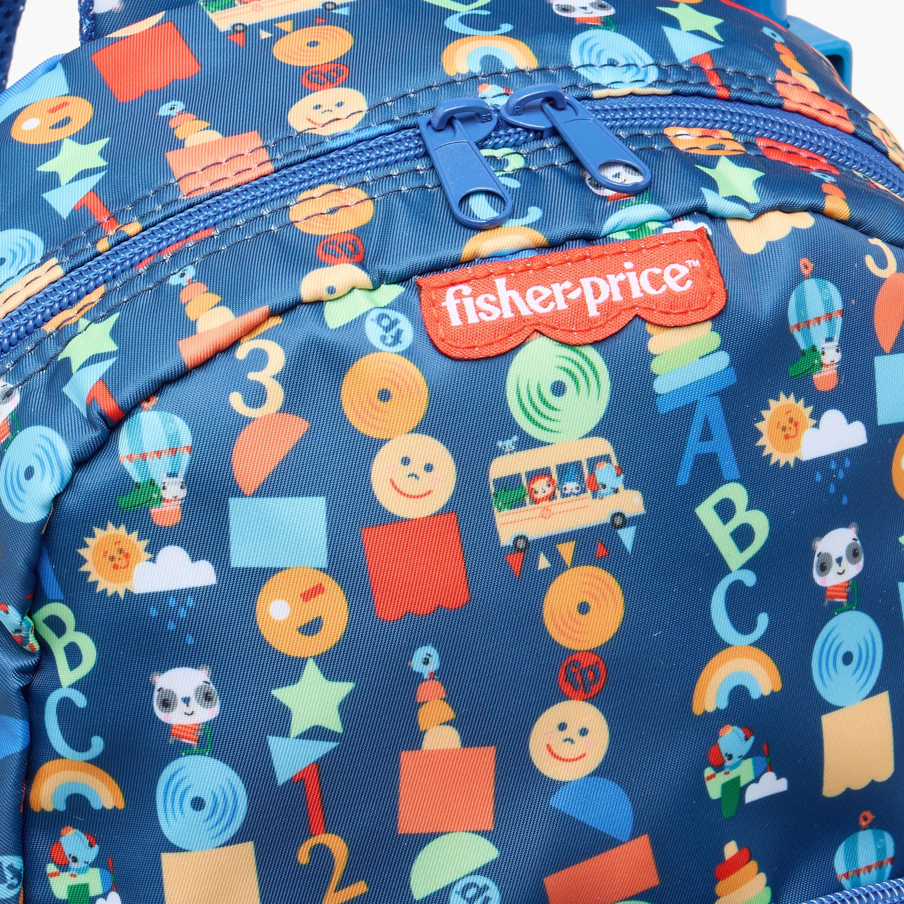شنطة ظهر ترولي بطبعات ومقبض قابل للسحب وسحاب إغلاق من فيشر-برايس - 12 بوصة-school-bagsandbackpacks-trolleybags-image-7