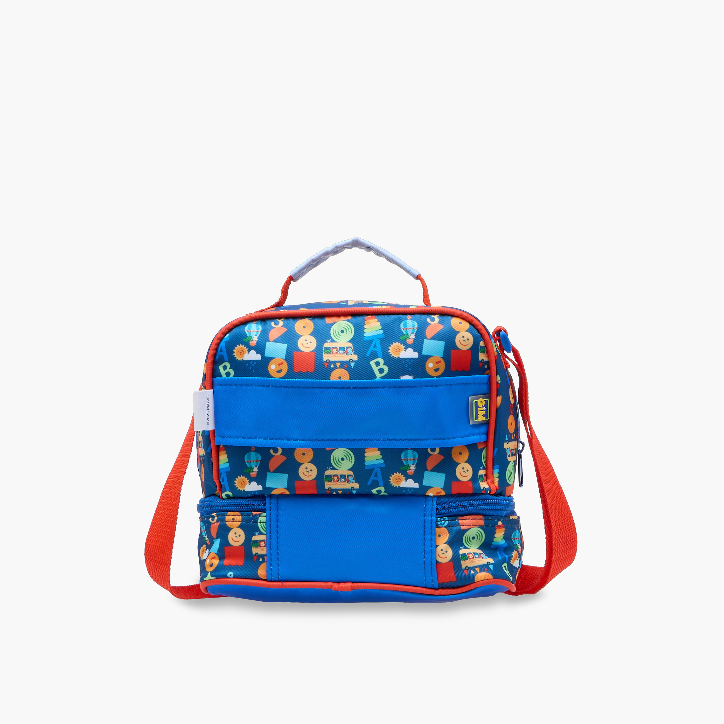 Fisher-Price Printed Lunch Bag with Adjustable Strap and Zip Closure-school-lunchessentials-lunchbags-image-3