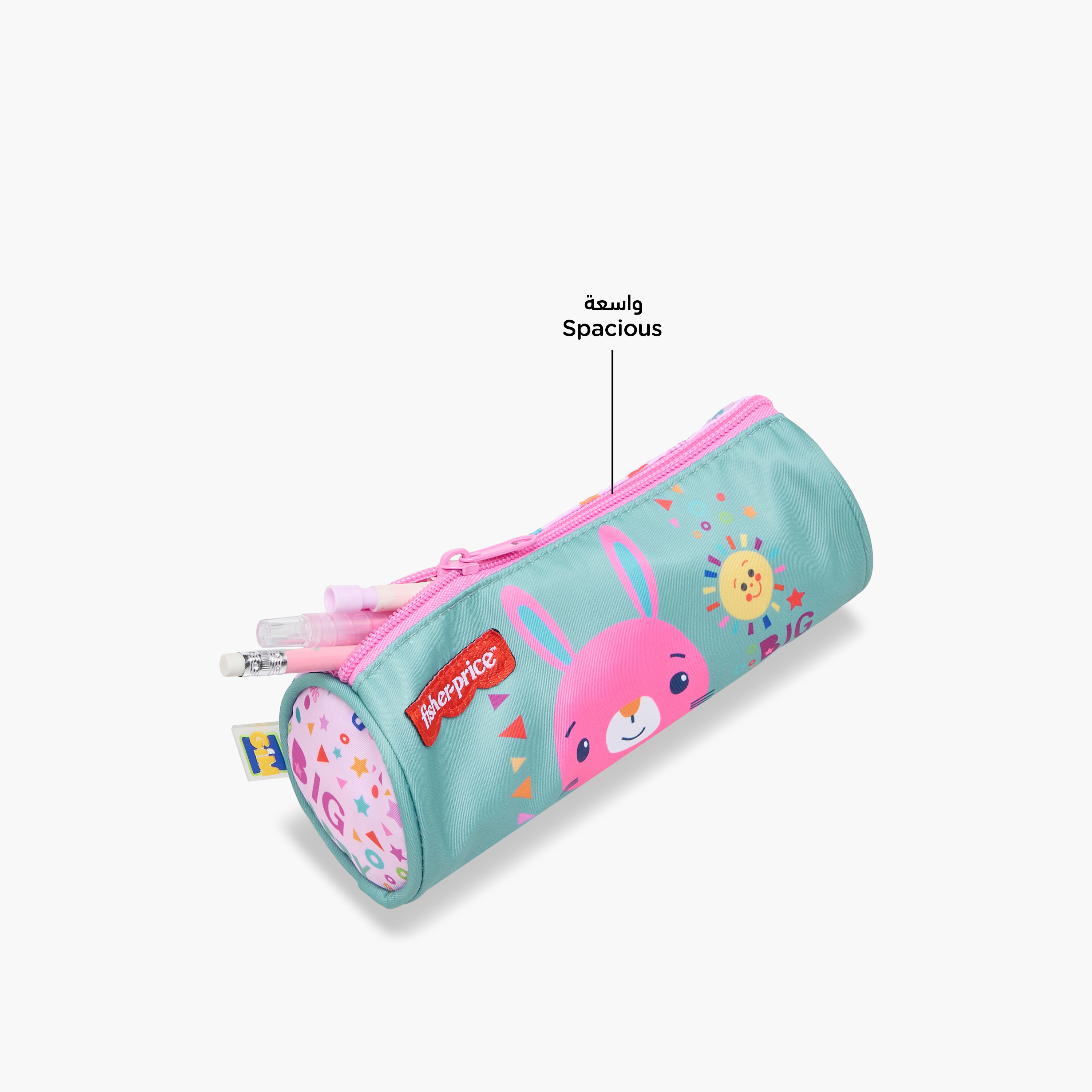 Fisher-Price Printed Pencil Pouch with Zip Closure-school-stationery-pencilcases-image-6