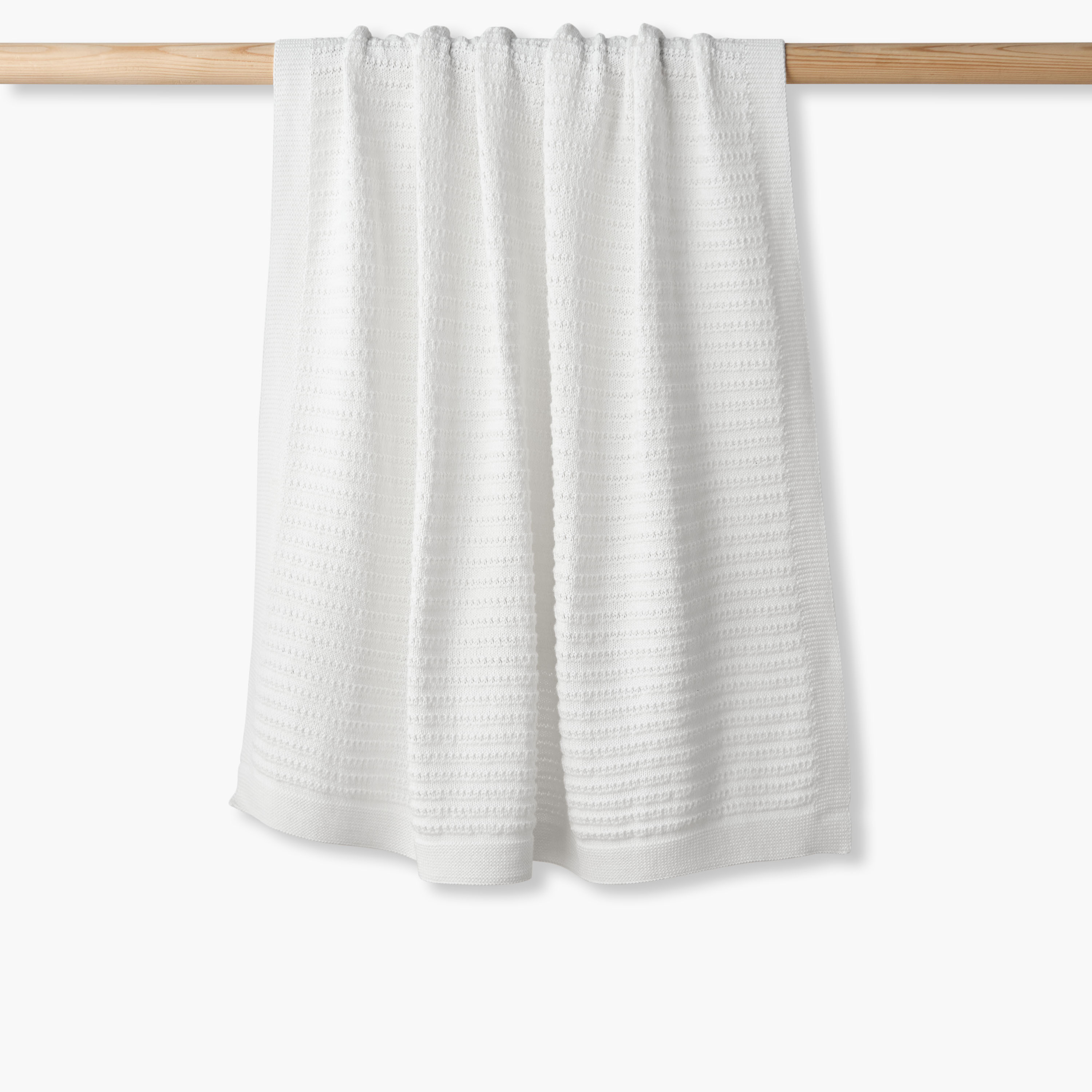 Juniors Receiving Blanket with Jacquard Details, 80x100 cm-baby-nursery-blanketsandswaddles-receivingblankets-image-1