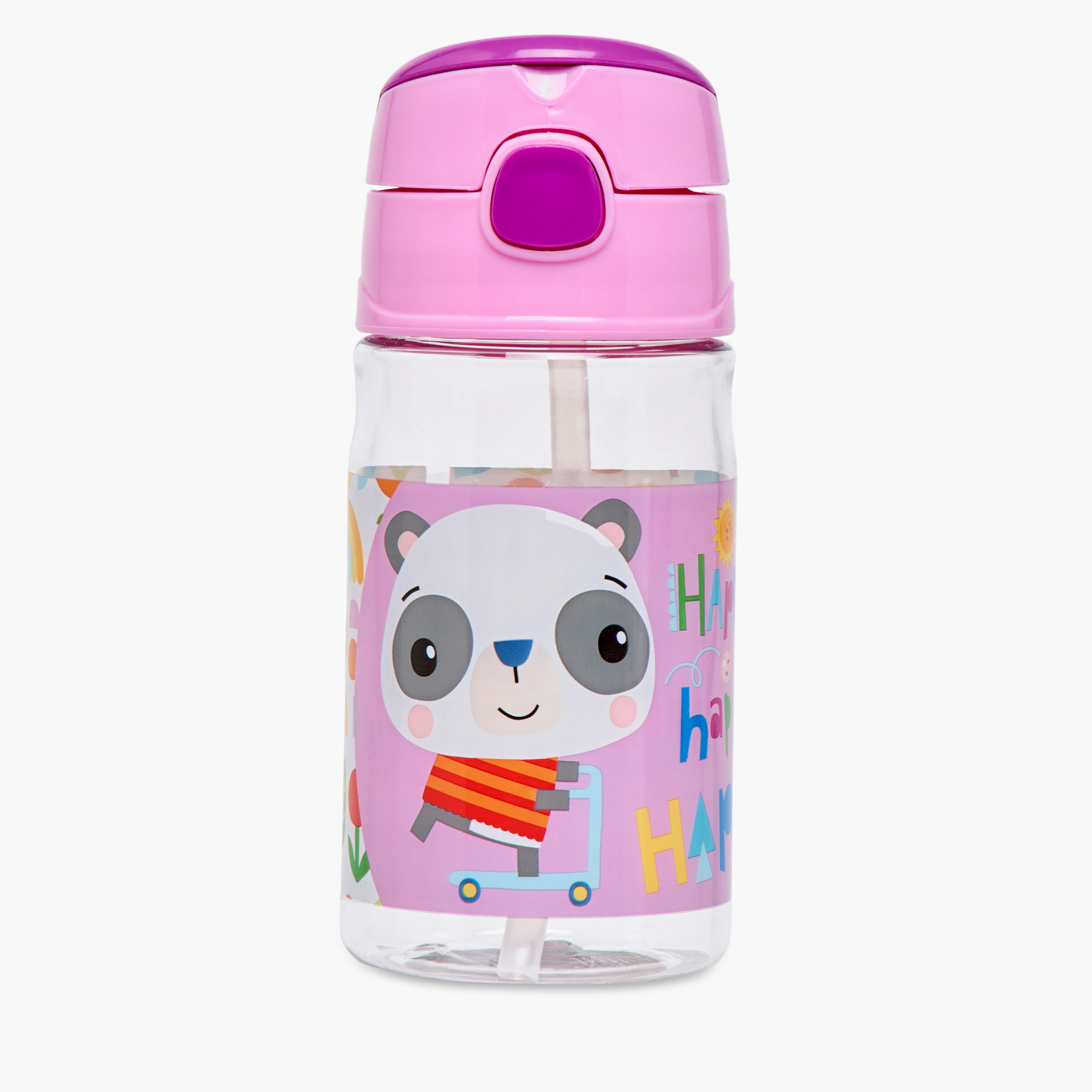 Fisher-Price Panda Print Sipper Water Bottle - 500 ml-school-waterbottles-image-1