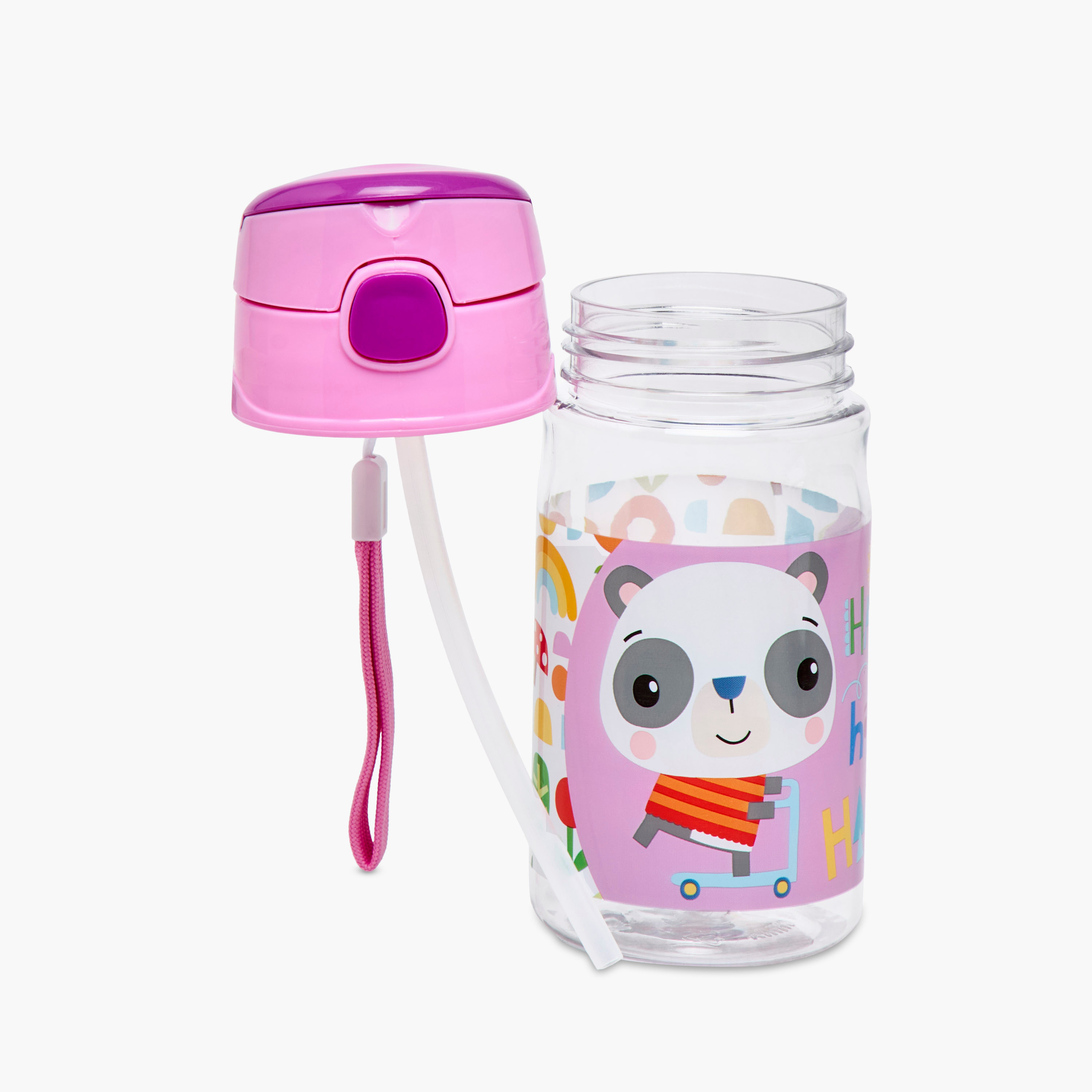 Fisher-Price Panda Print Sipper Water Bottle - 500 ml-school-waterbottles-image-2