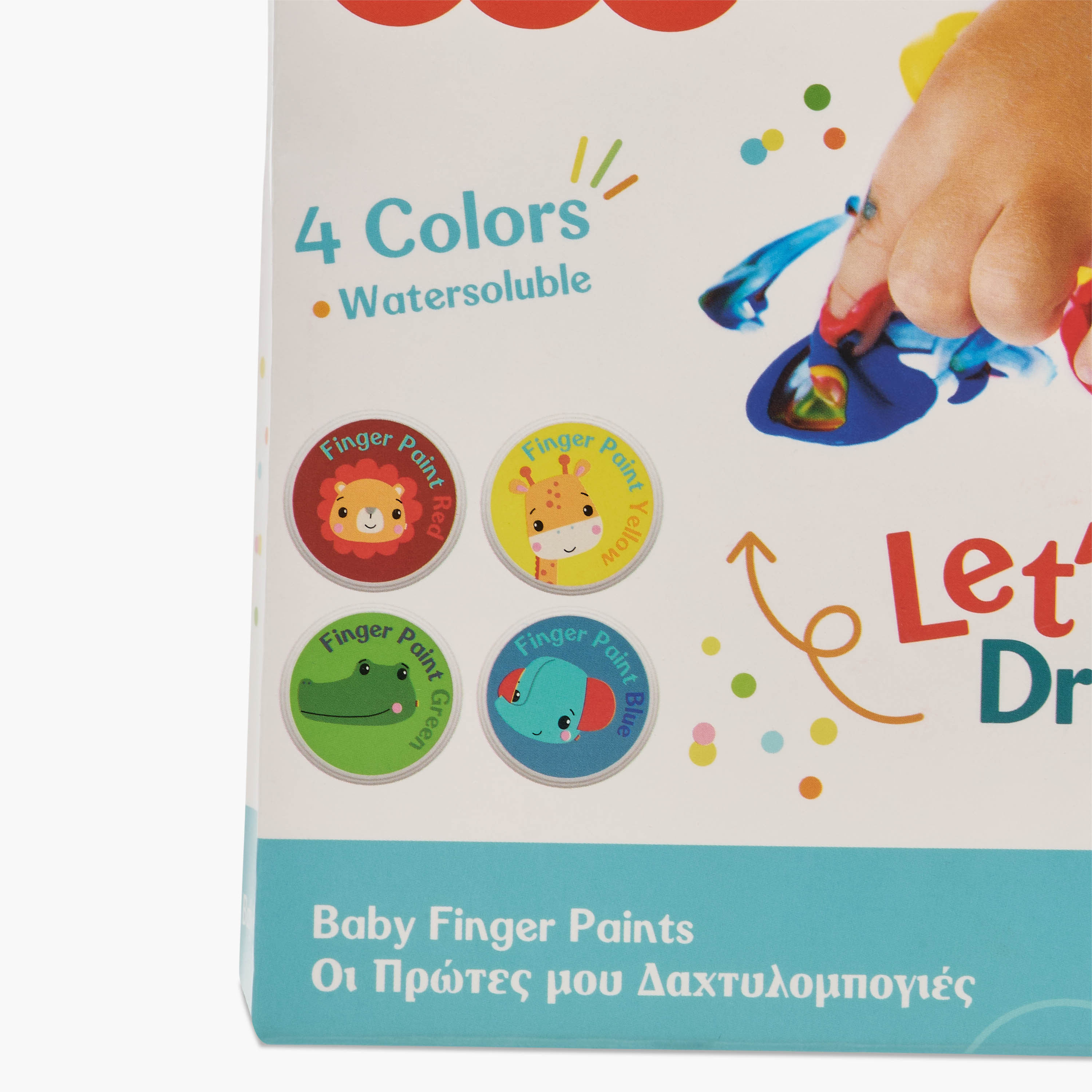 Fisher-Price Water-Soluble Baby Finger Paint - Set of 4-school-artsandcrafts-image-11