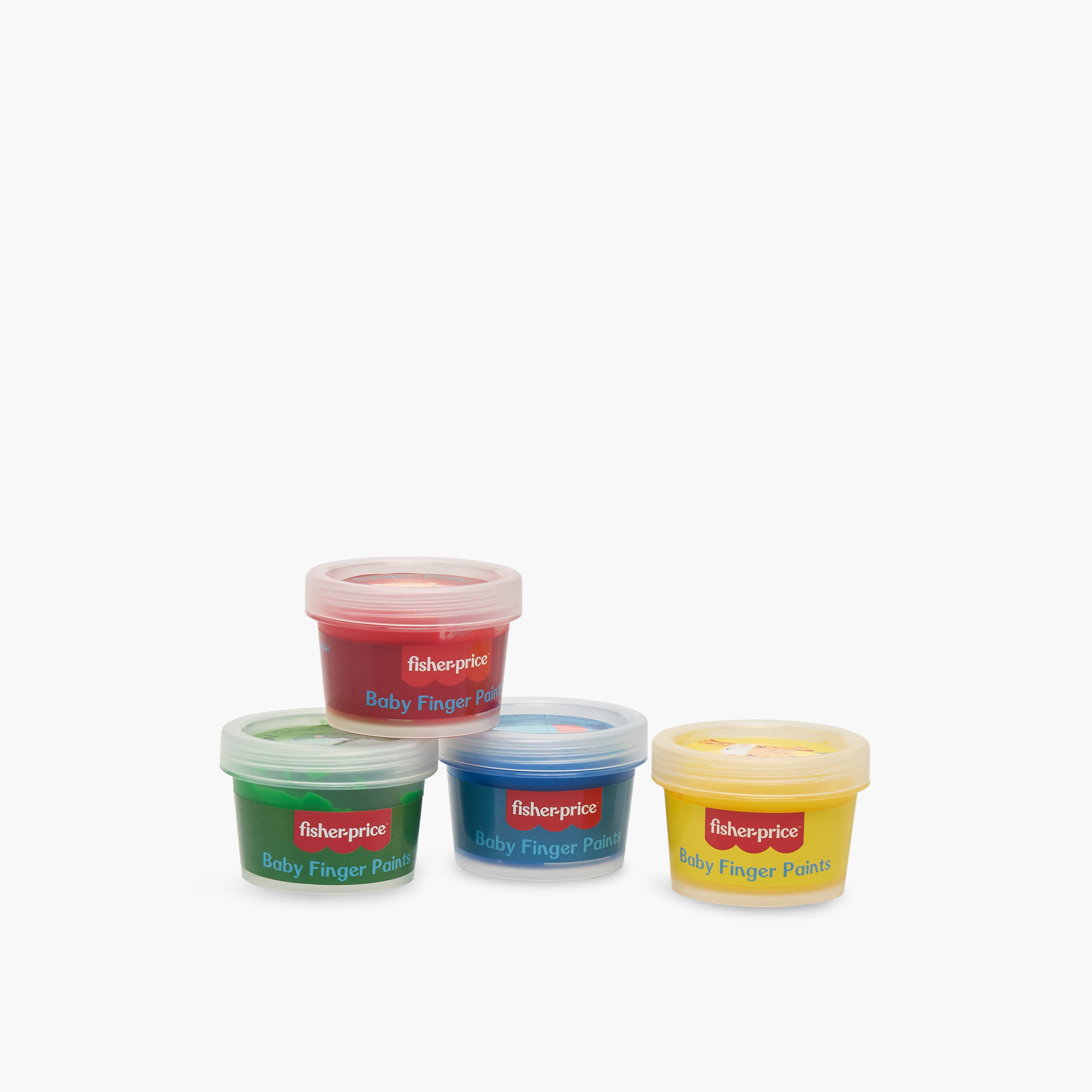 Fisher-Price Water-Soluble Baby Finger Paint - Set of 4-school-artsandcrafts-image-2