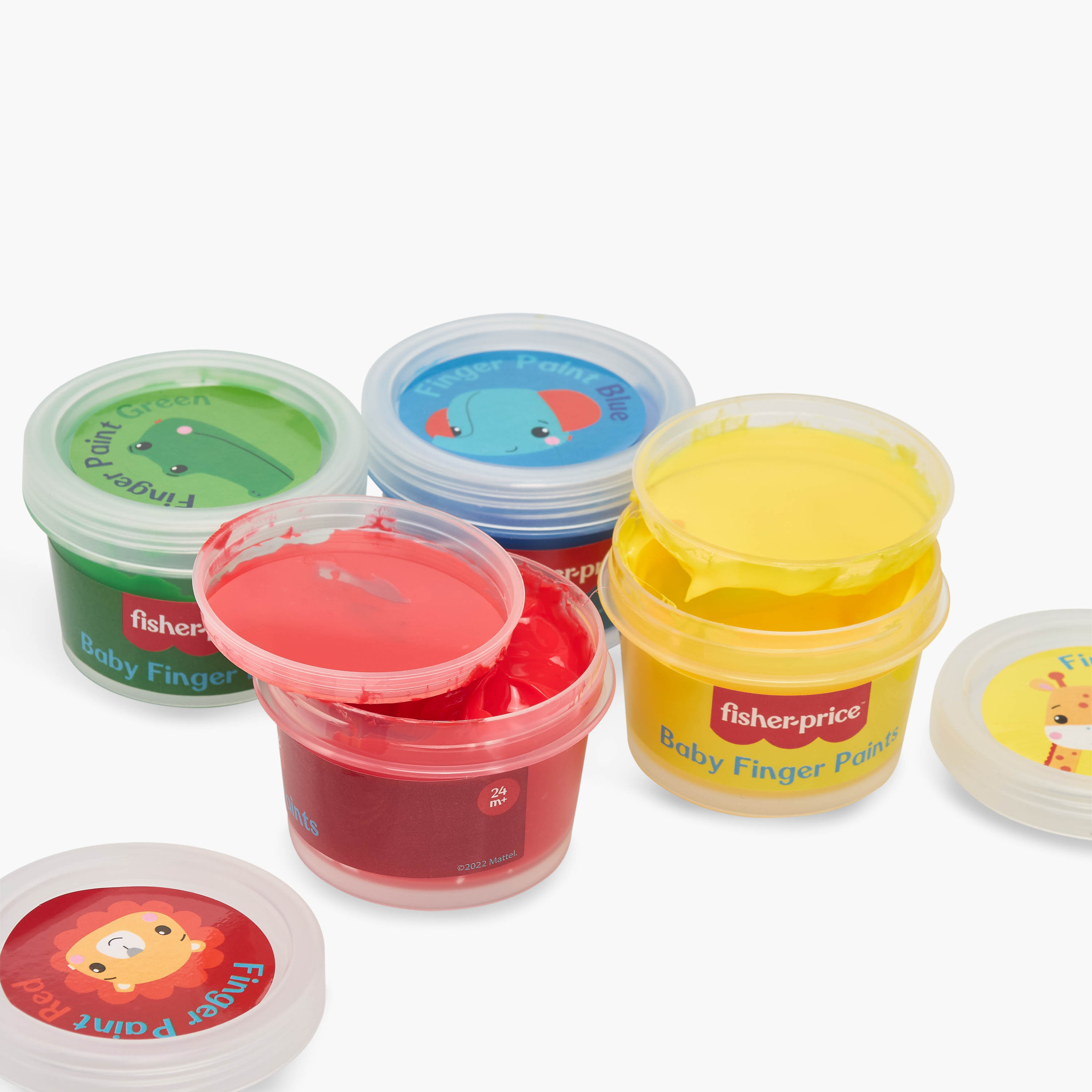 Fisher-Price Water-Soluble Baby Finger Paint - Set of 4-school-artsandcrafts-image-7