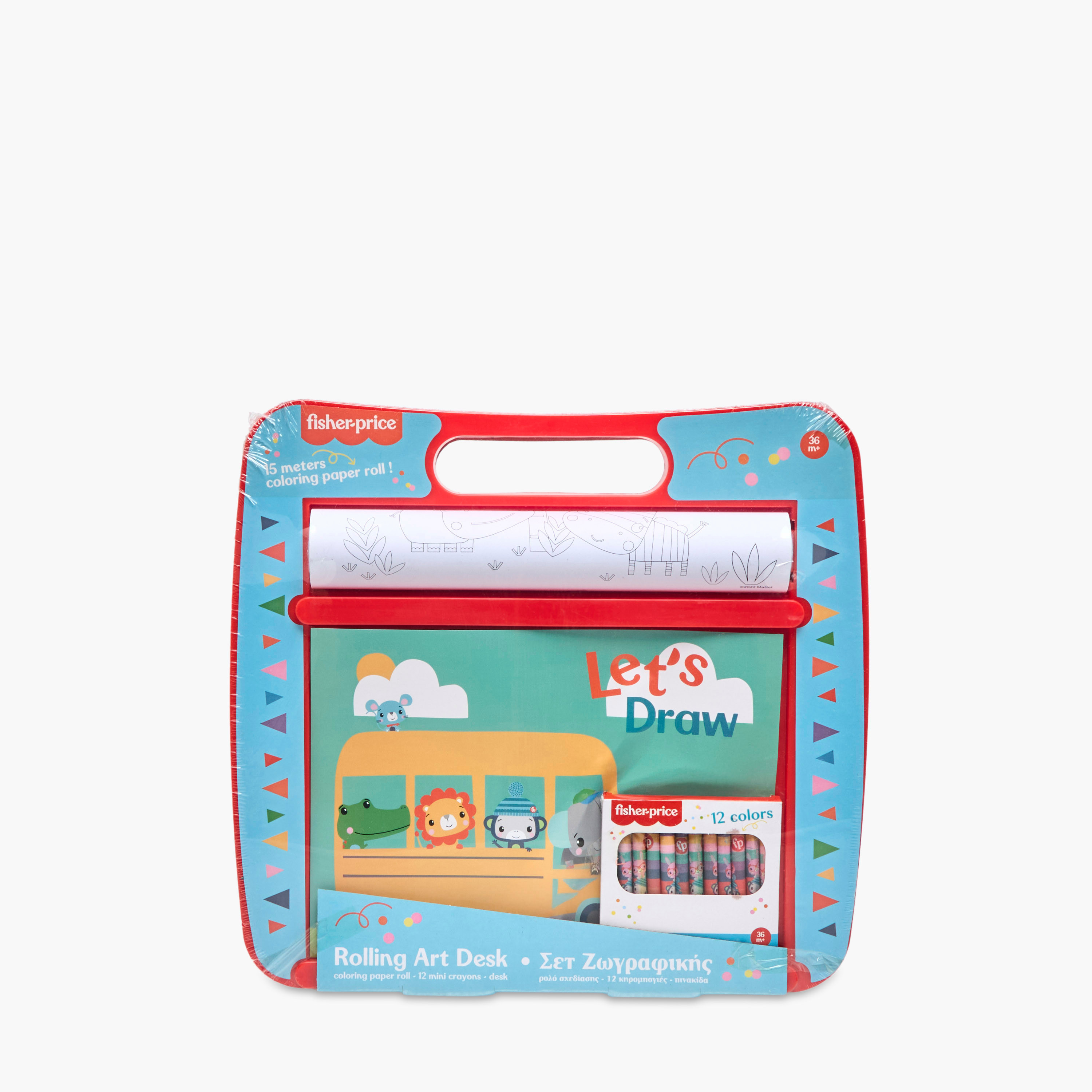 Fisher-Price Rolling Art Colouring Set-school-stationery-accessories-image-1