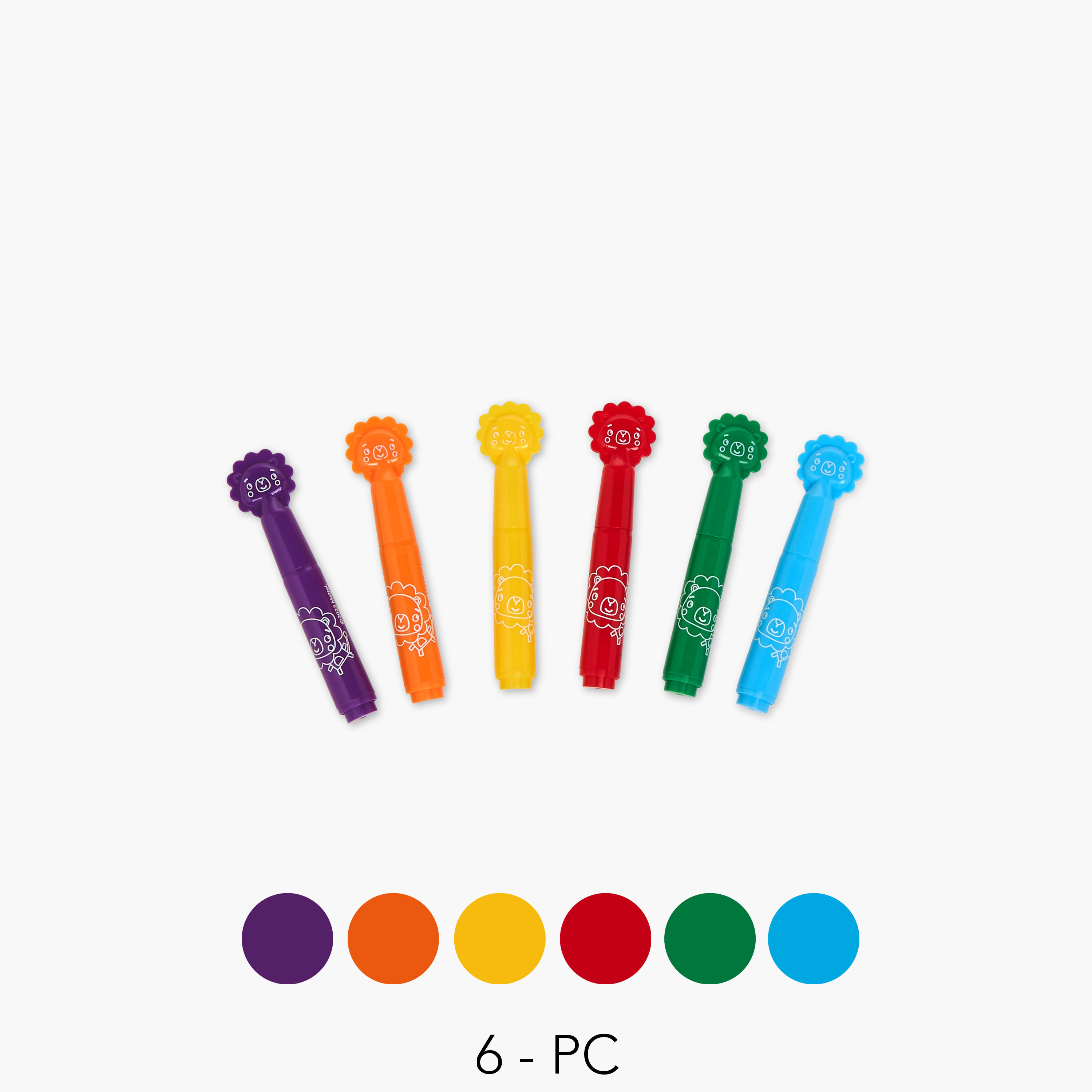 أقلام تلوين بيبي ليون 6 قطع من فيشر-برايس-school-stationery-accessories-image-7