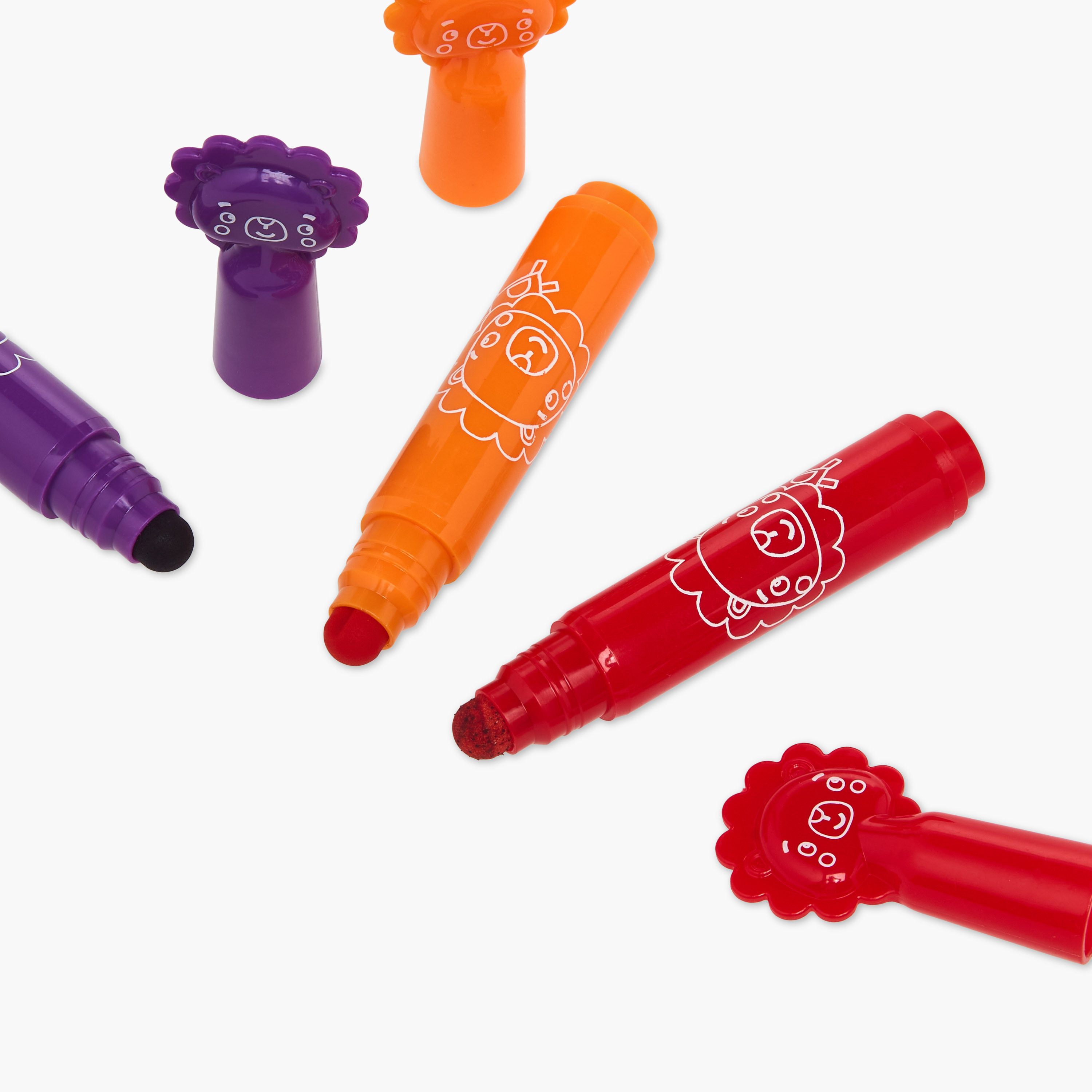 أقلام تلوين بيبي ليون 6 قطع من فيشر-برايس-school-stationery-accessories-image-4