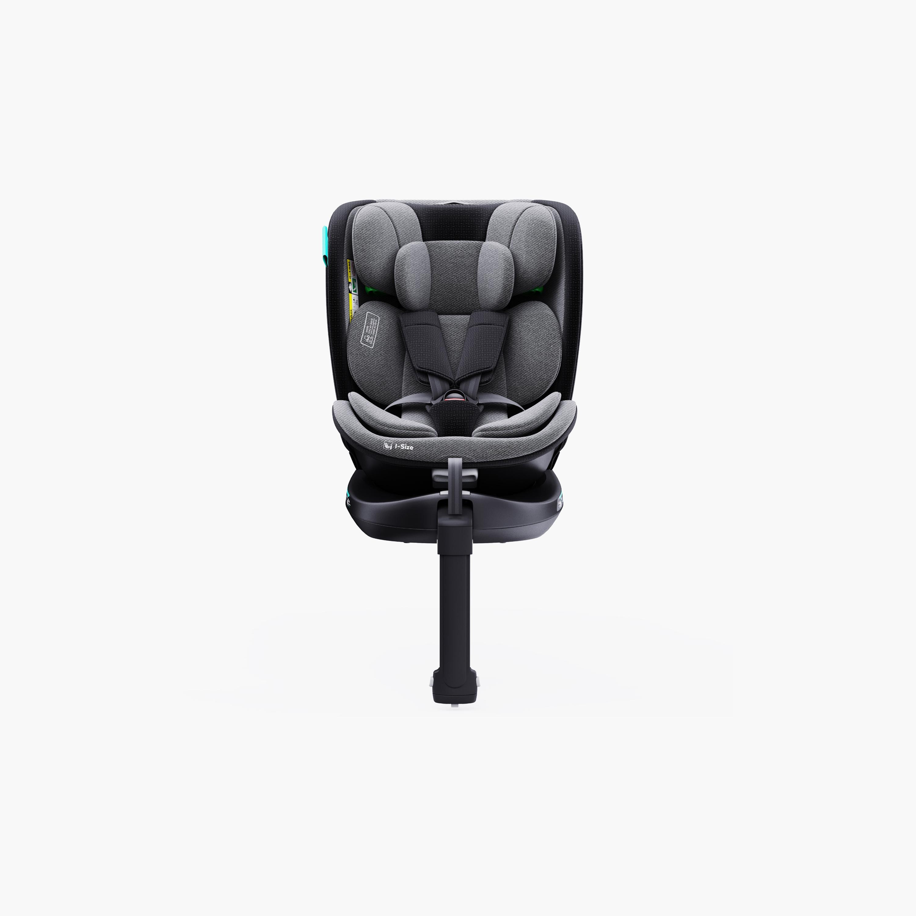 Moon Gyro Pro+ i-Size 360° Rotating Car Seat with ISOFIX - 0 Month to 12 Years - Grey-baby-gear-carseats-image-1