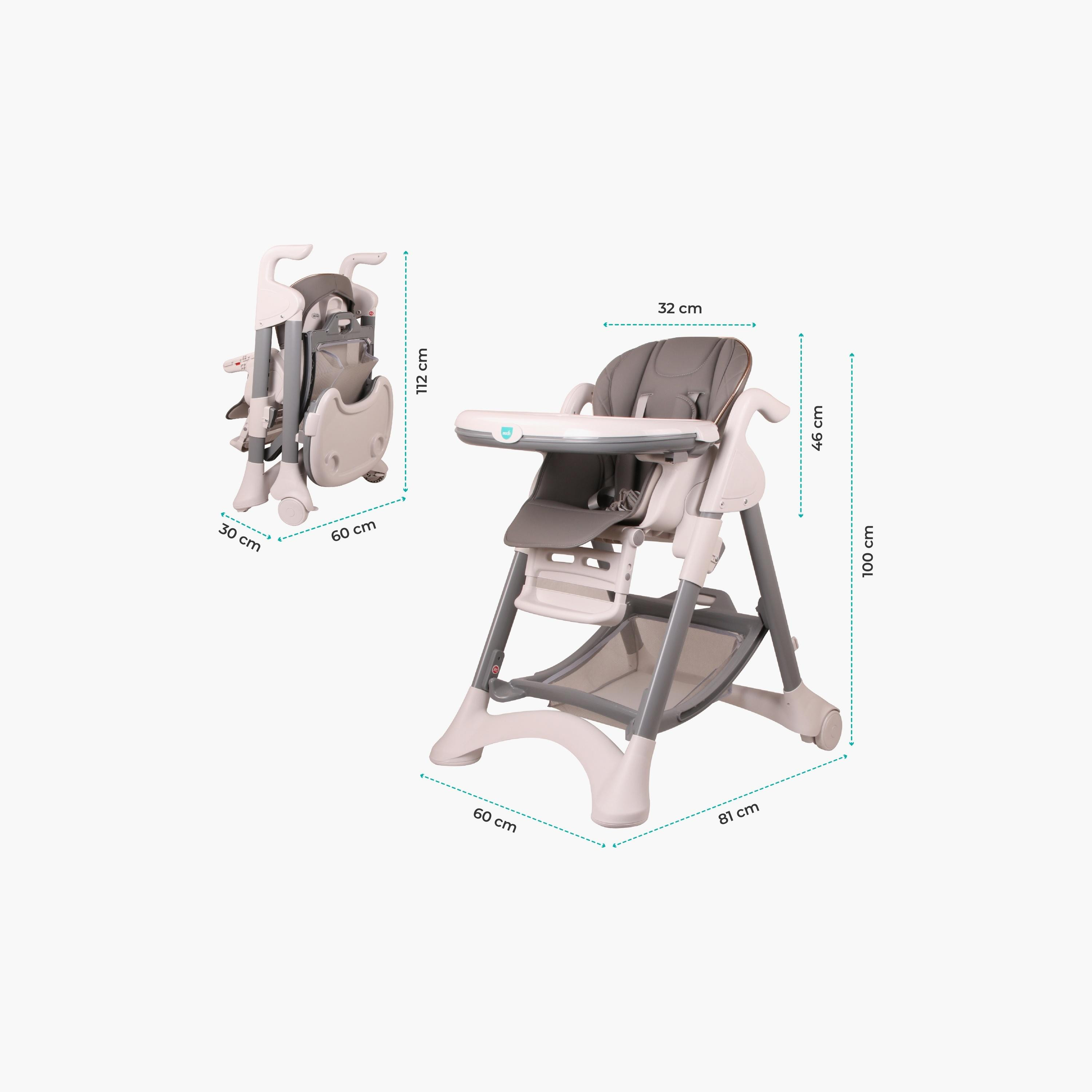 كرسي طعام مرتفع قابل للطي تريستل للأطفال من مون-baby-feeding-highchairsandboosters-image-6