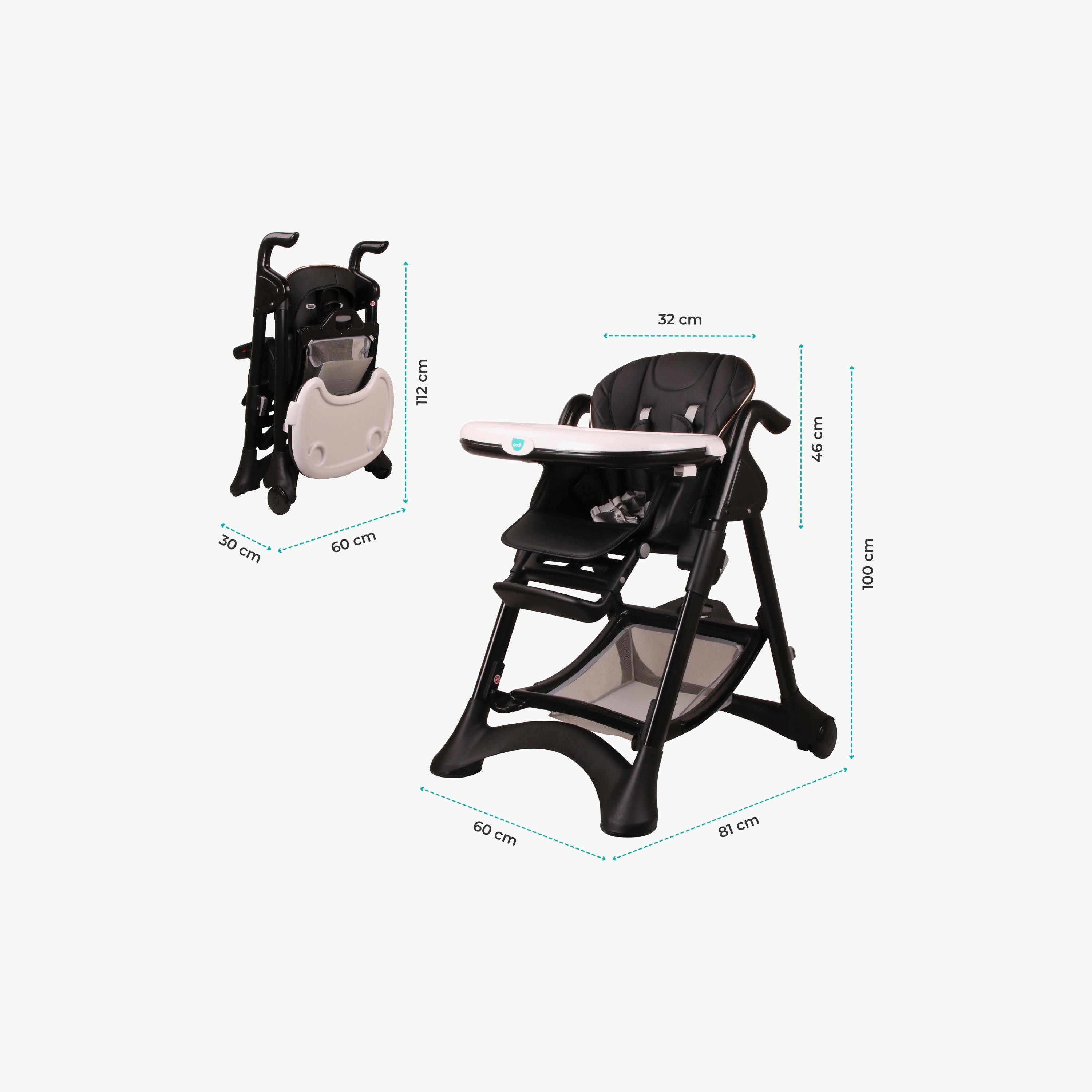كرسي طعام مرتفع قابل للطي تريستل للأطفال من مون-baby-feeding-highchairsandboosters-image-13