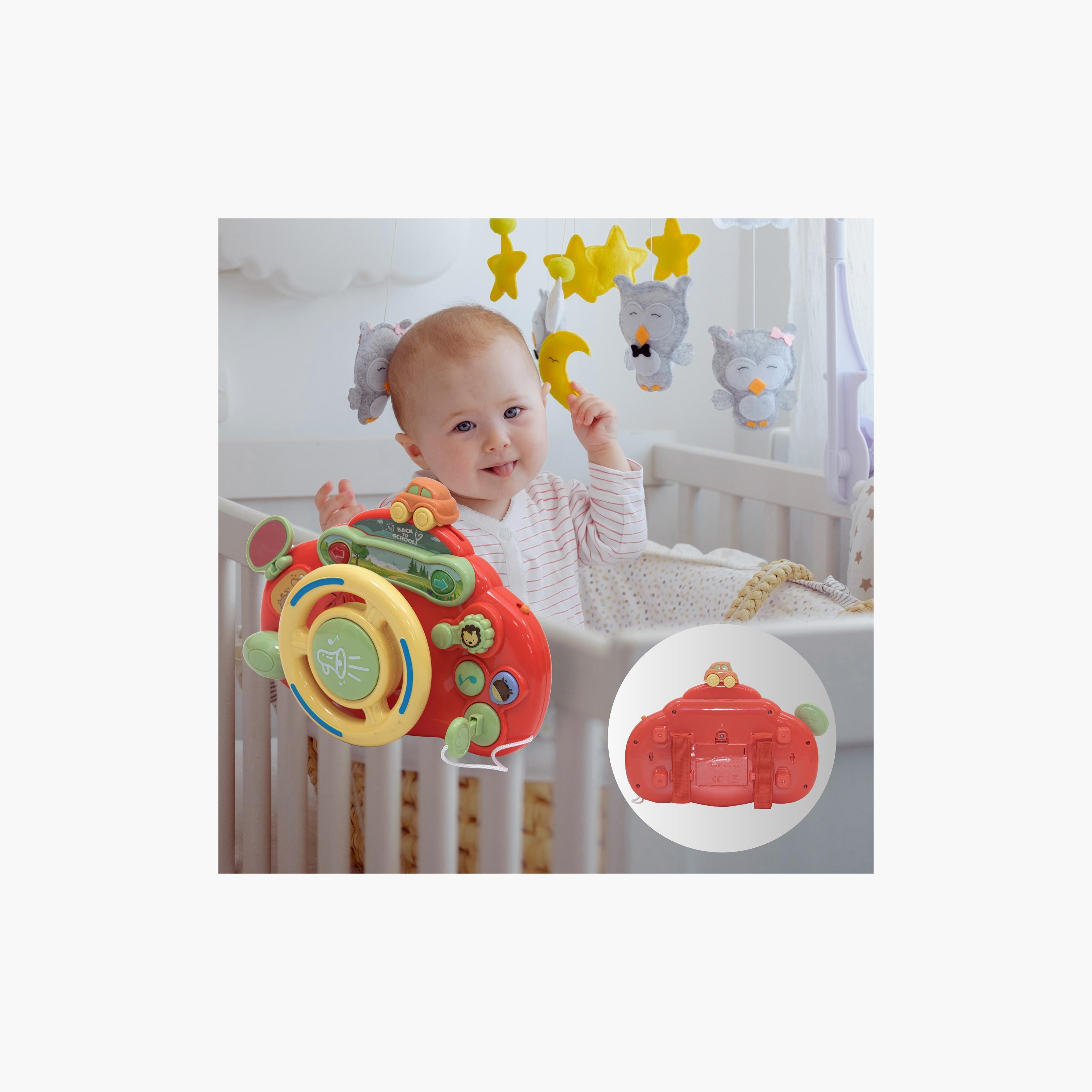 عجلة قيادة موسيقية لعربة الأطفال وسرير الأطفال من مون-toys-babyandtoddlertoys-lightsandmusicaltoys-image-4