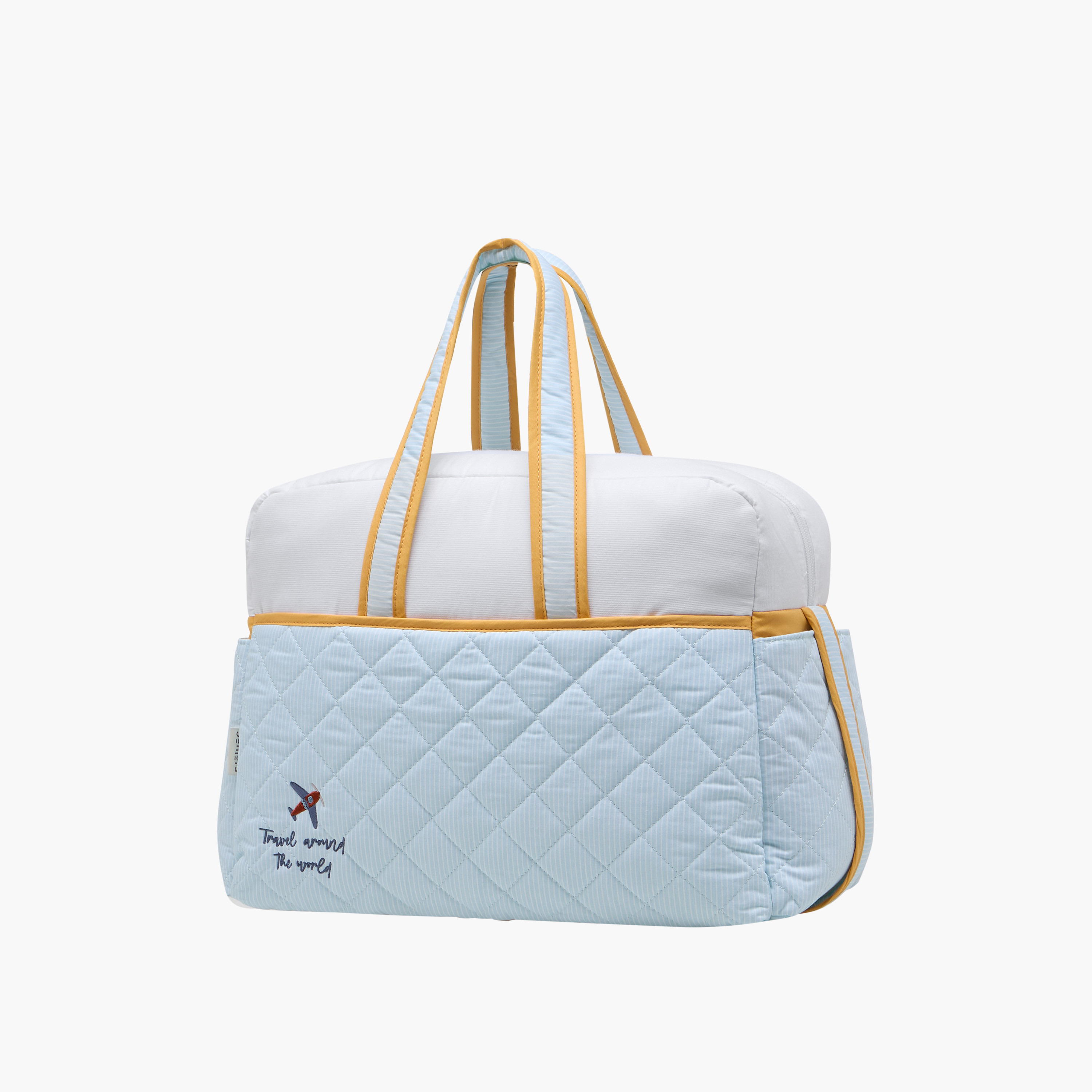 شنطة حفاضات مبطنة بأحزمة قابلة للتعديل وسحاب إغلاق من جونيورز-baby-diapering-diaperbags-image-8