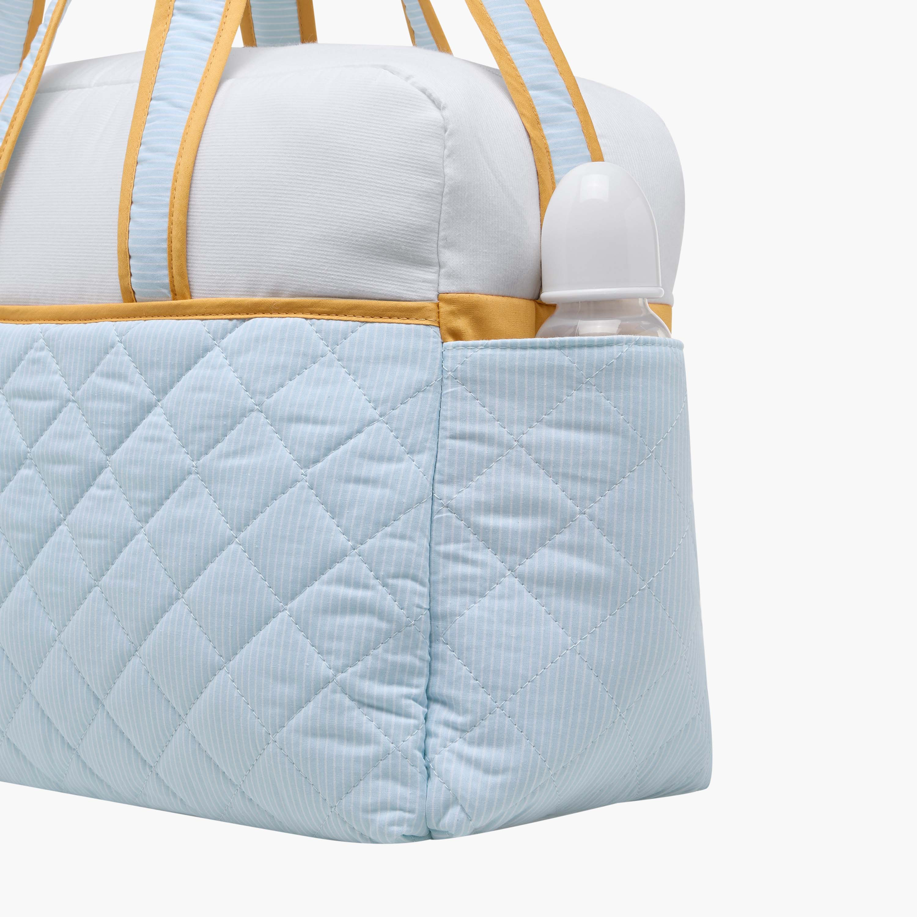 شنطة حفاضات مبطنة بأحزمة قابلة للتعديل وسحاب إغلاق من جونيورز-baby-diapering-diaperbags-image-4