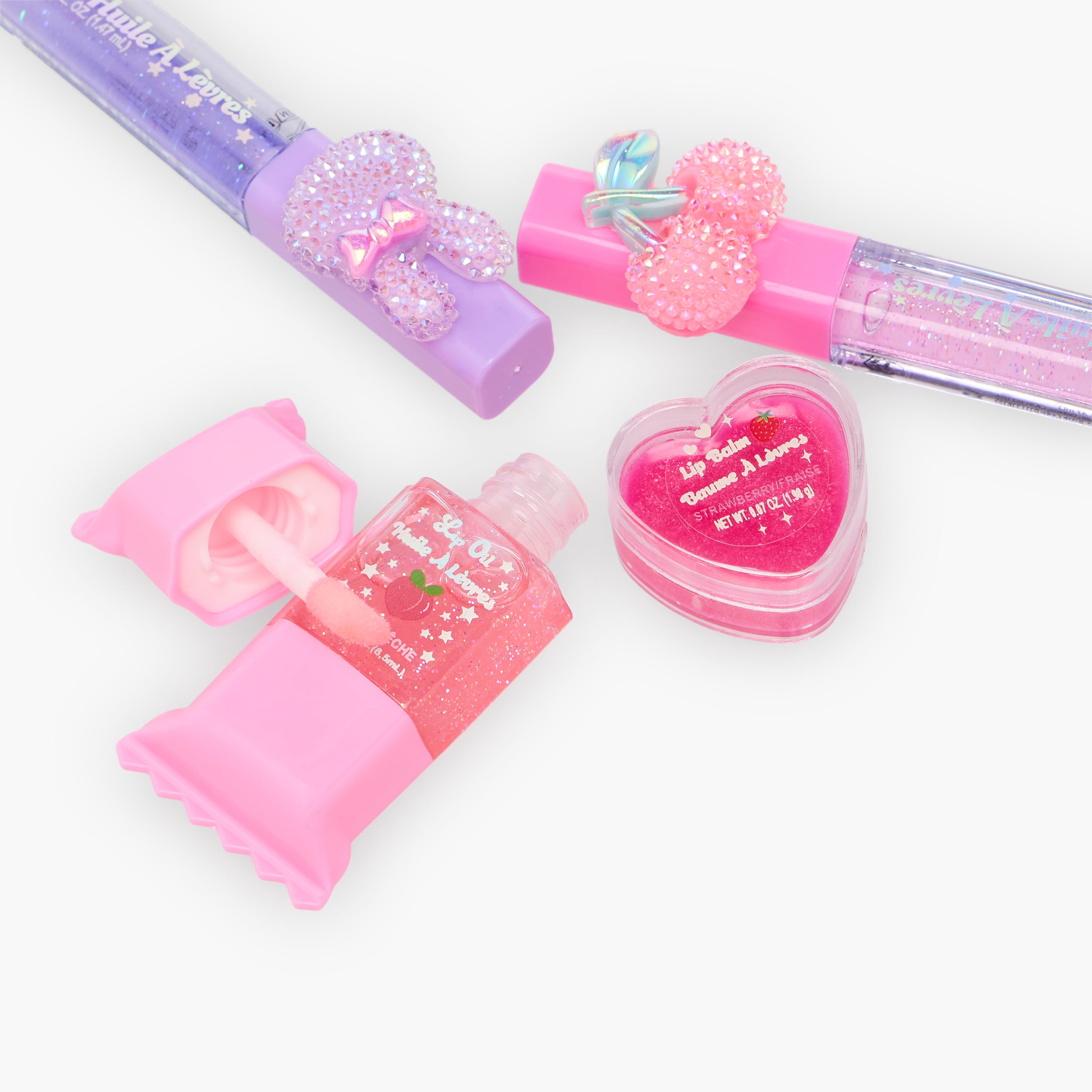 Set of 4 Charmz Glossy Lip Set-toys-roleplay-makeupandcosmeticsets-image-3