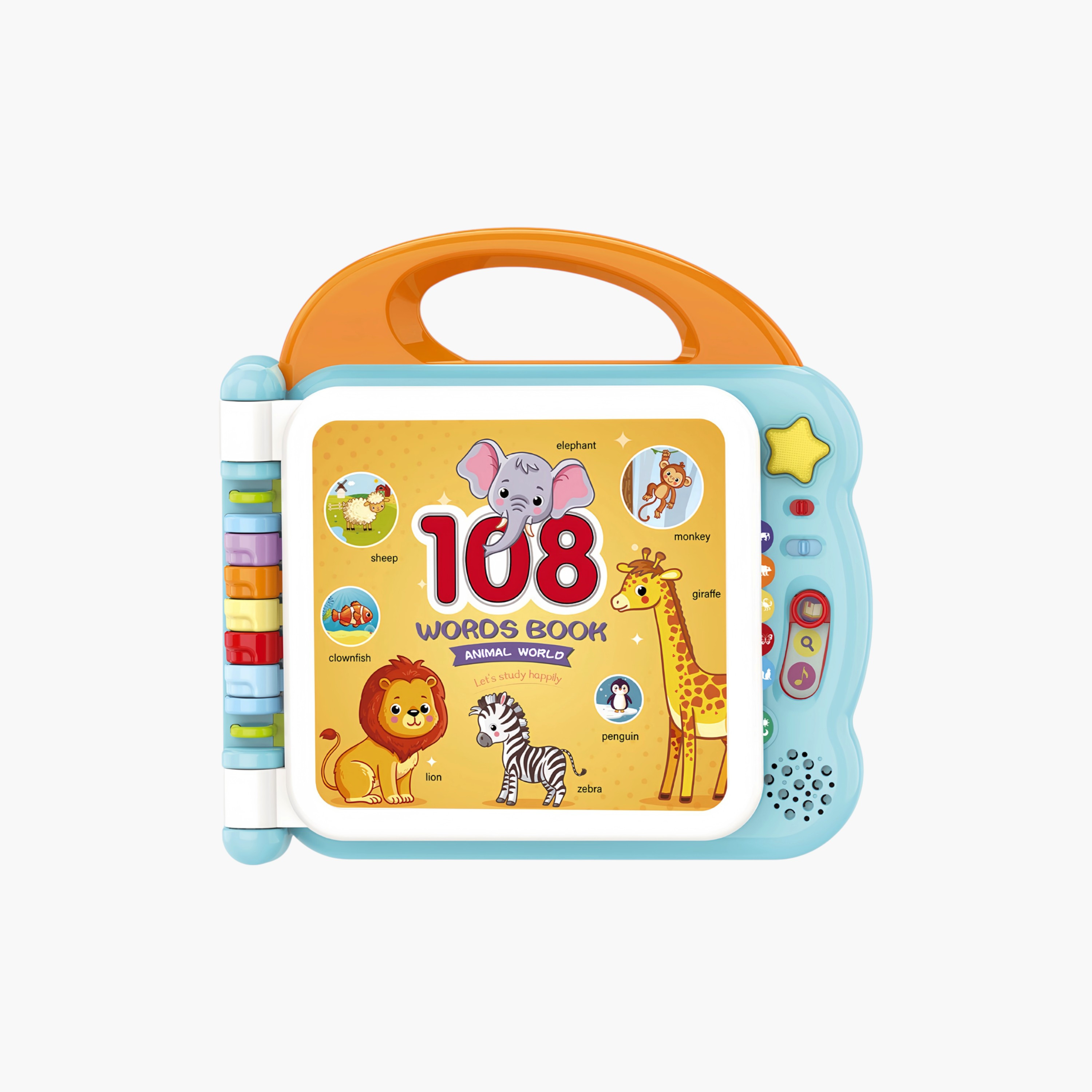 Juniors Touch and Tell Animal Adventures Word Book-toys-educational-readingandwriting-image-1