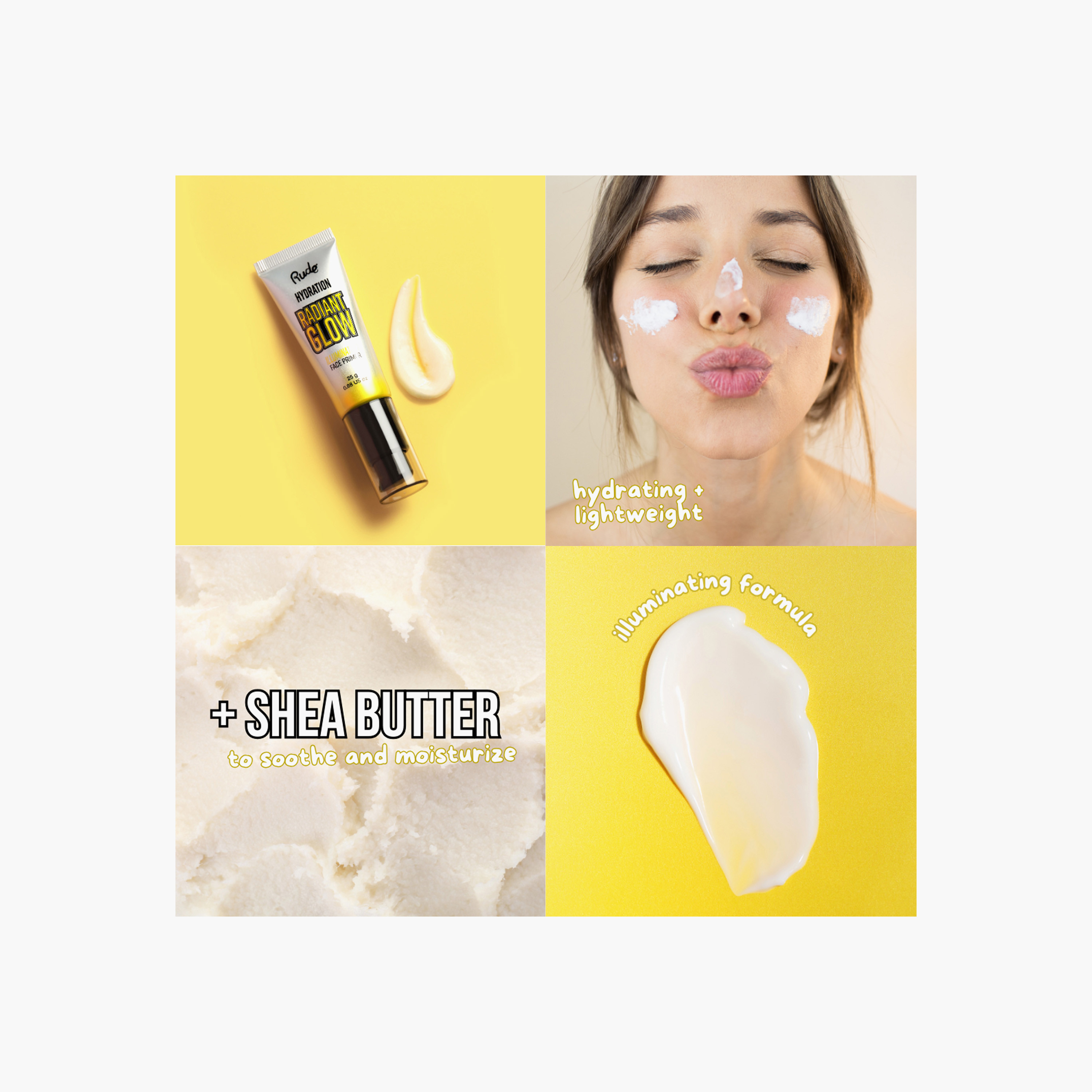 Rude Hydration Collection Radiant Glow Illuminating Face Primer - 25 gms-beautyandpersonalcare-makeup-face-faceprimers-image-3