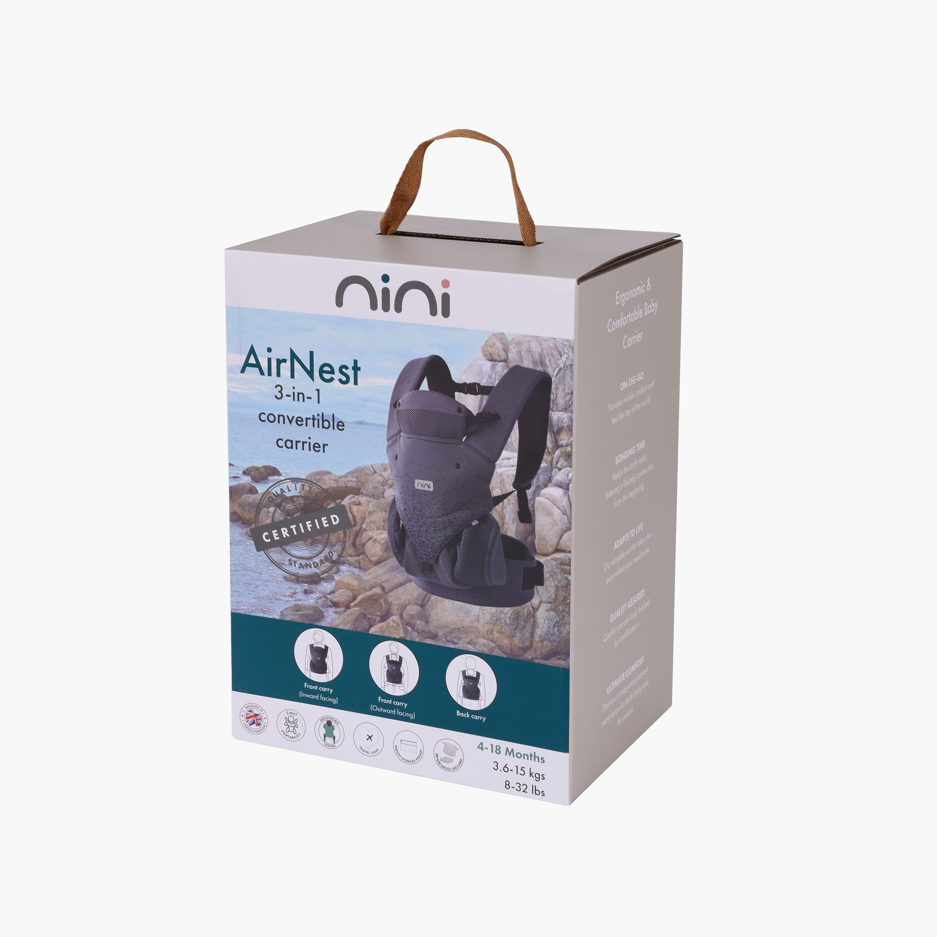 Nini AirNest 3-in-1 Convertible Baby Carrier-baby-gear-babycarriers-image-11