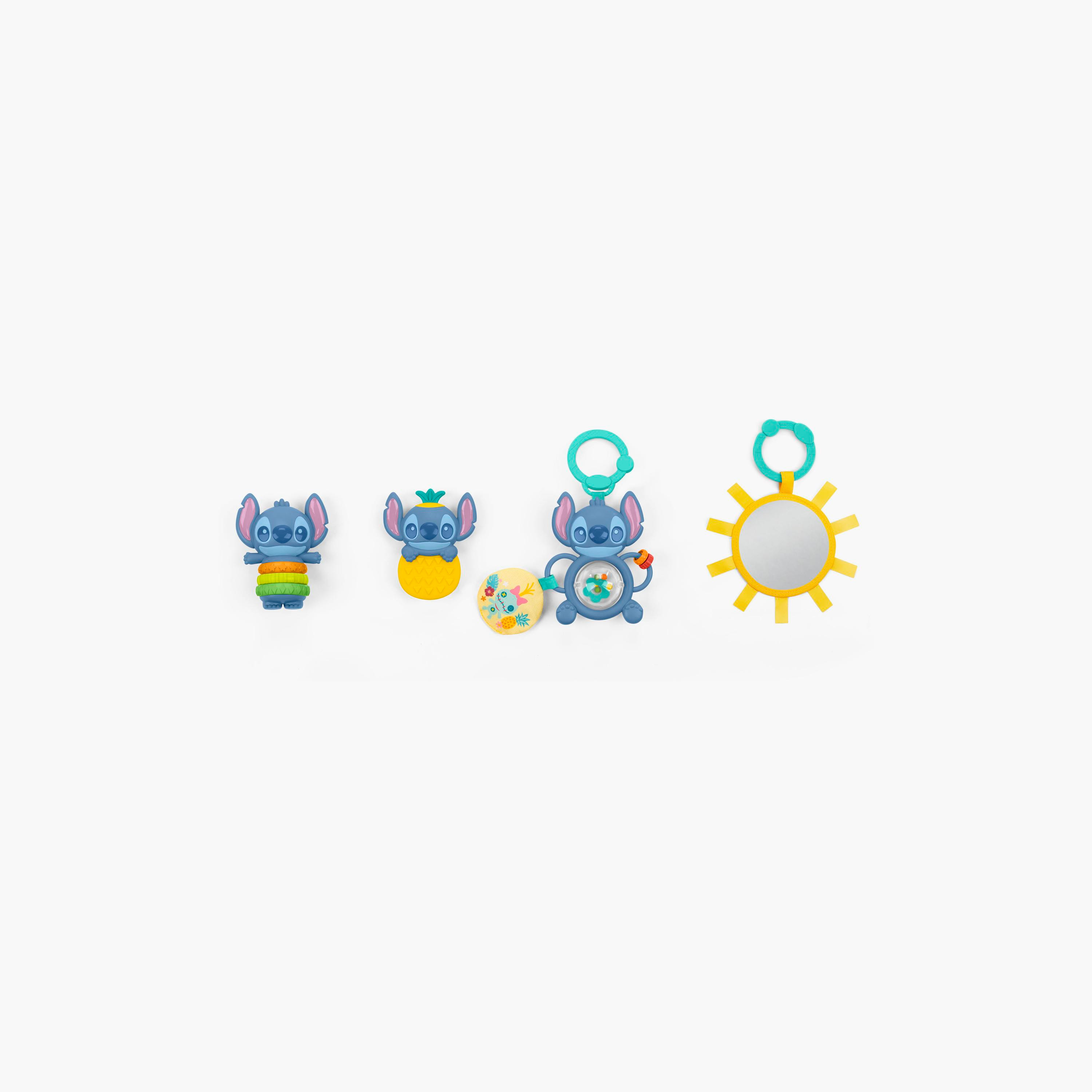 Bright Starts 4-Piece Stitch Tropical Treasures Gift Set-toys-babyandtoddlertoys-learningtoys-image-1