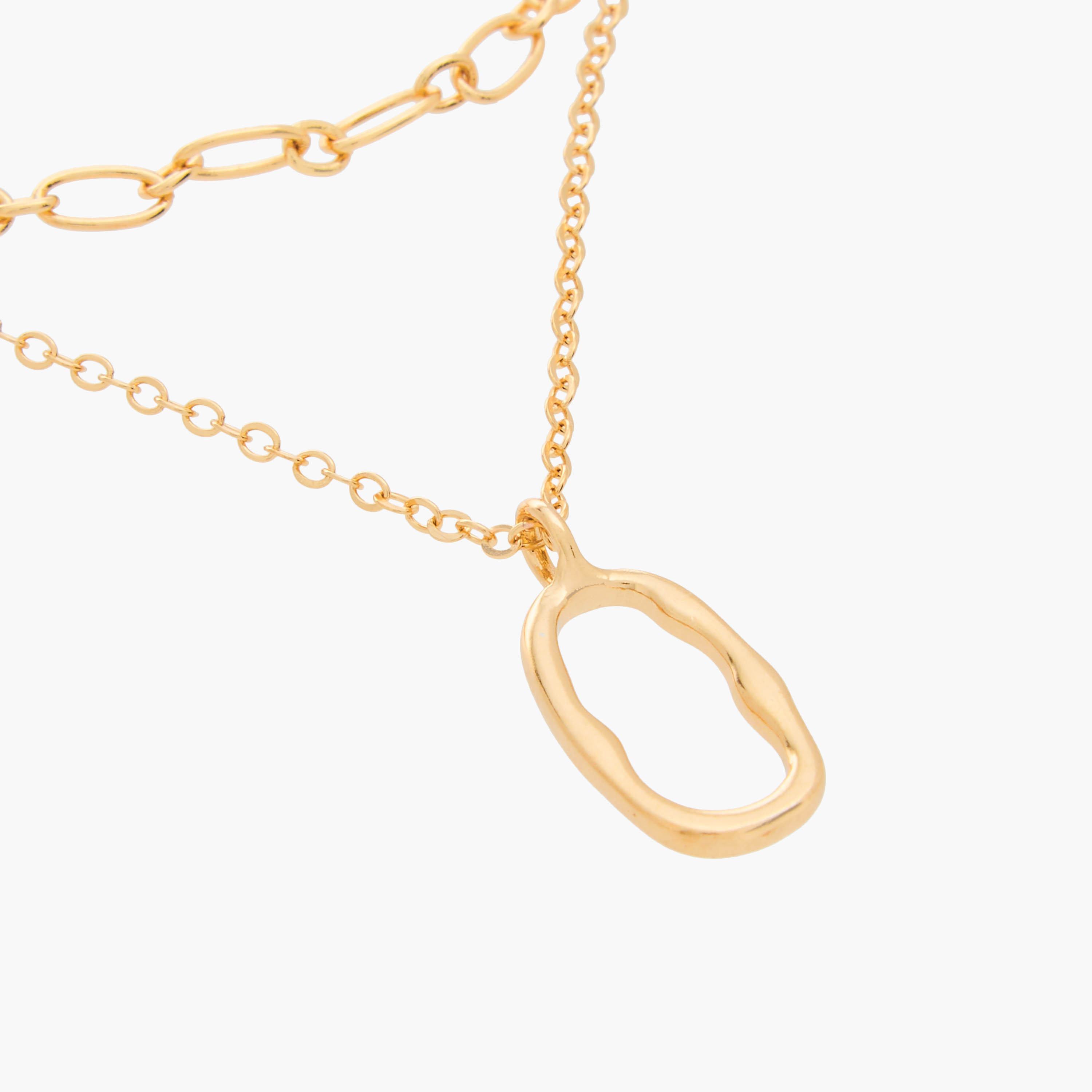 عقد طبقات بدلاية ميتاليك وقفل إغلاق-women-watchesandjewellery-jewellery-necklacesandpendants-image-4